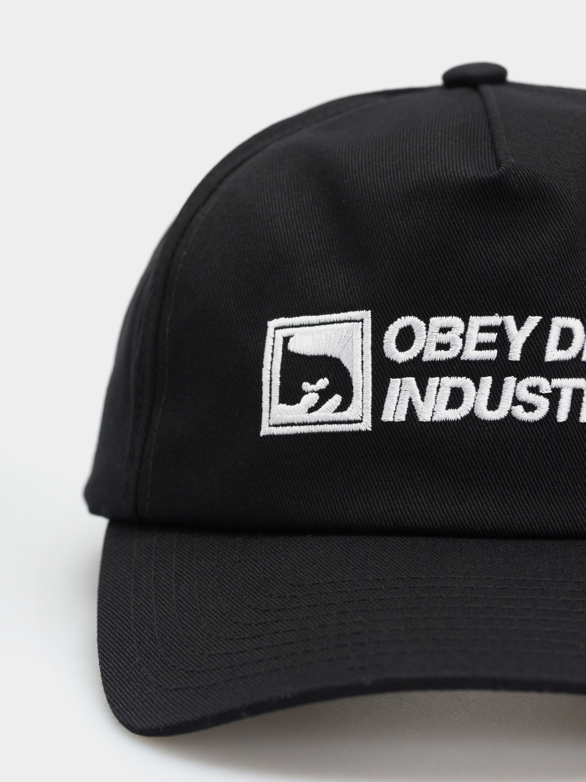 OBEY Design Industries Baseball sapka (black)