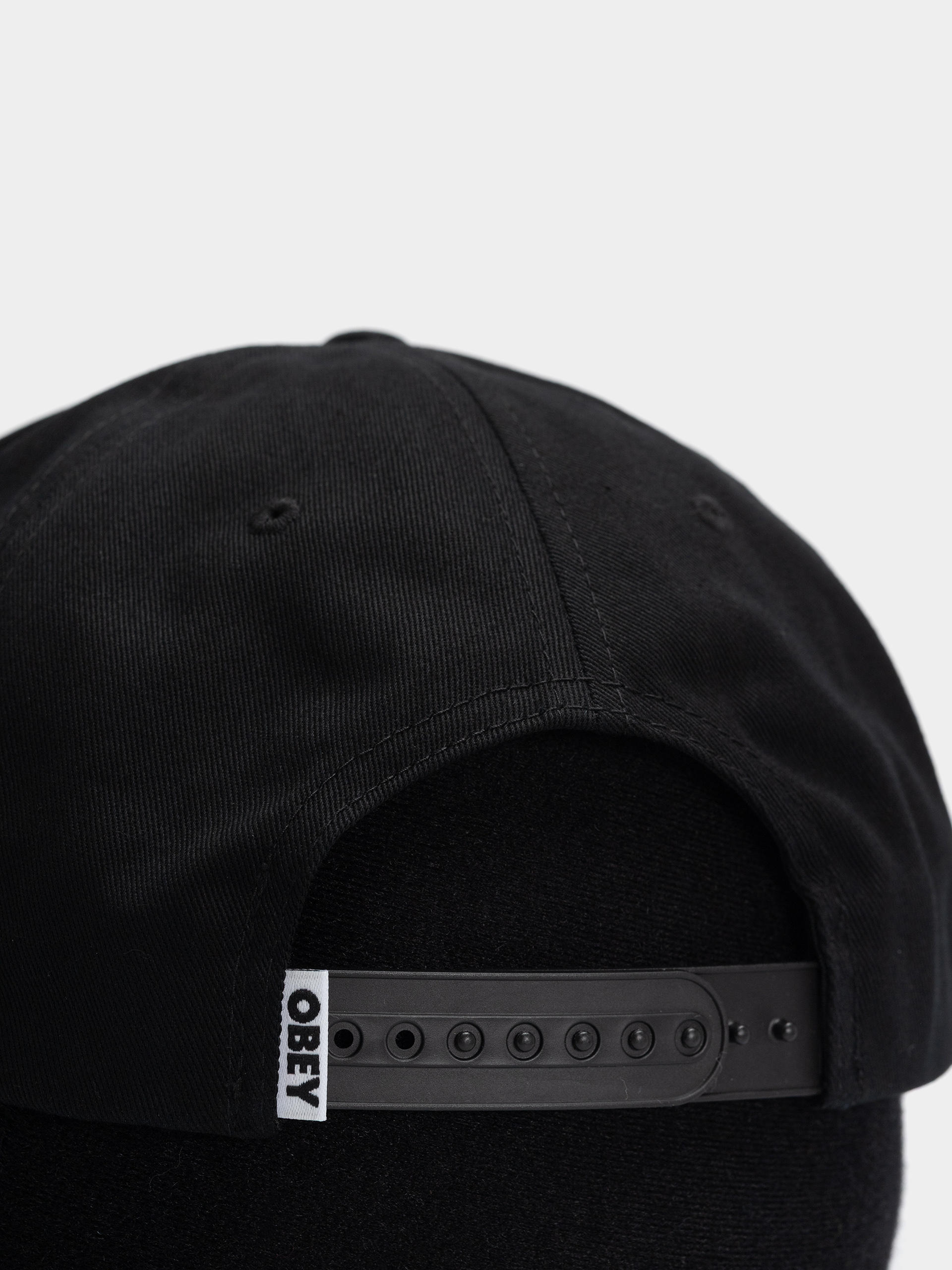 OBEY Design Industries Baseball sapka (black)