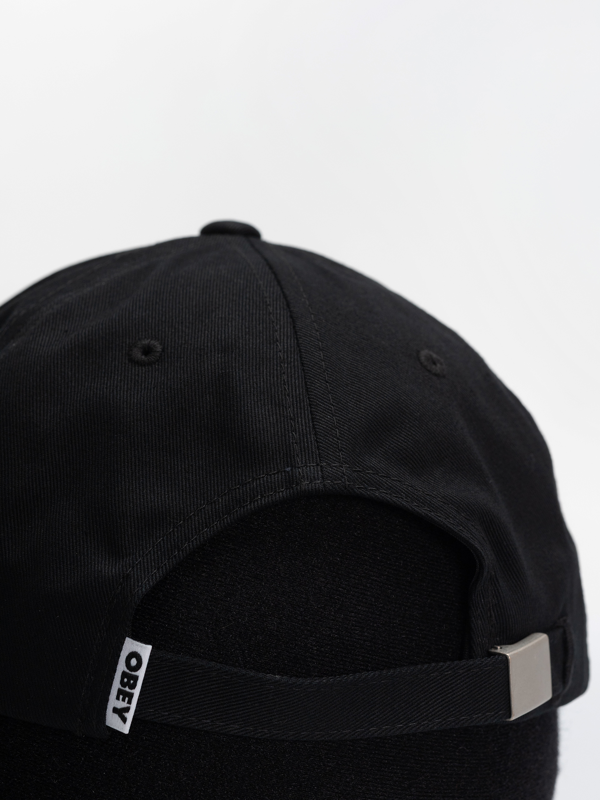 OBEY Design Studios 5 Panel Baseball sapka (black)
