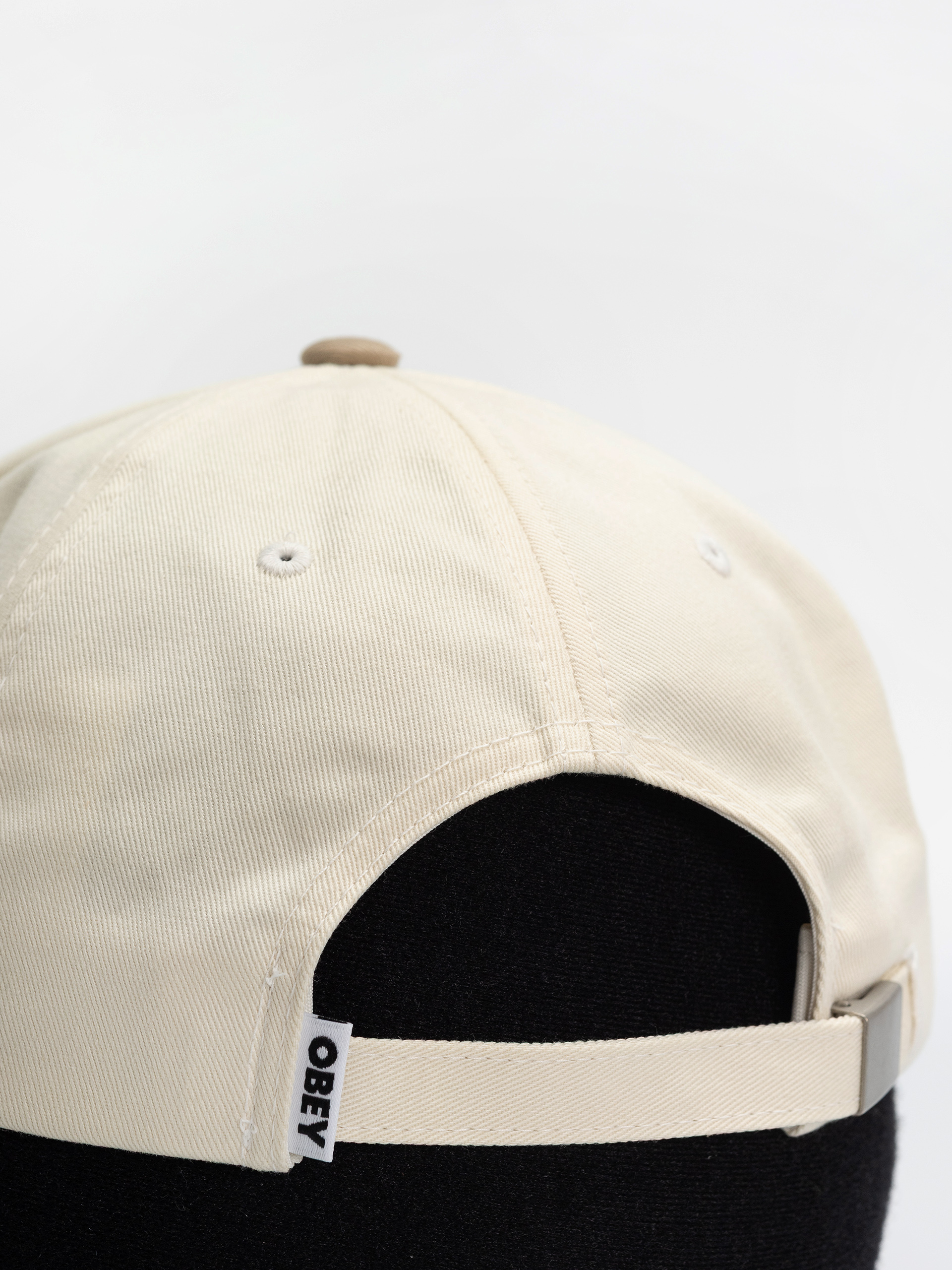 OBEY Design Studios 5 Panel Baseball sapka (pale khaki multi)