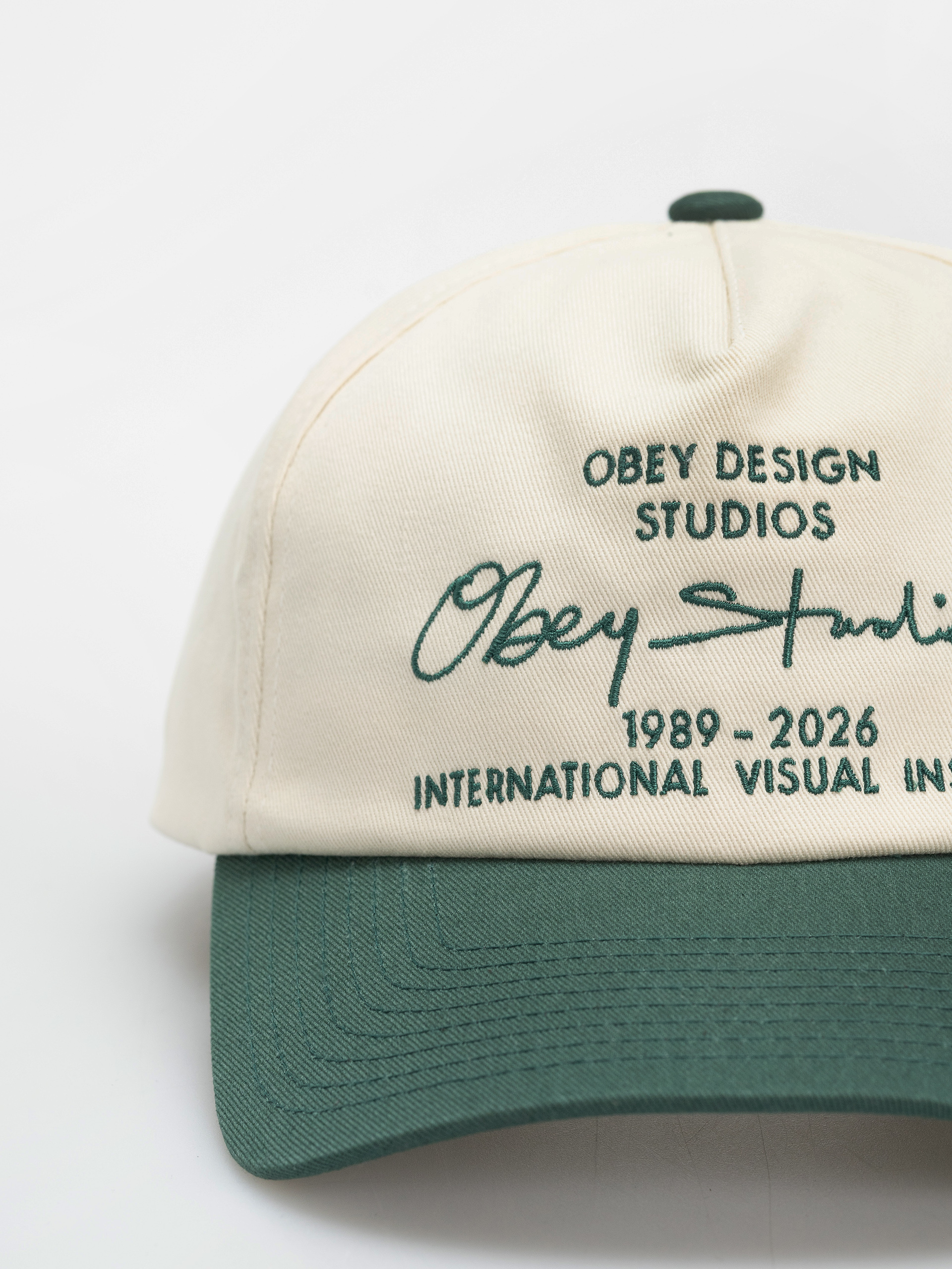 OBEY Design Studios 5 Panel Baseball sapka (spruce multi)