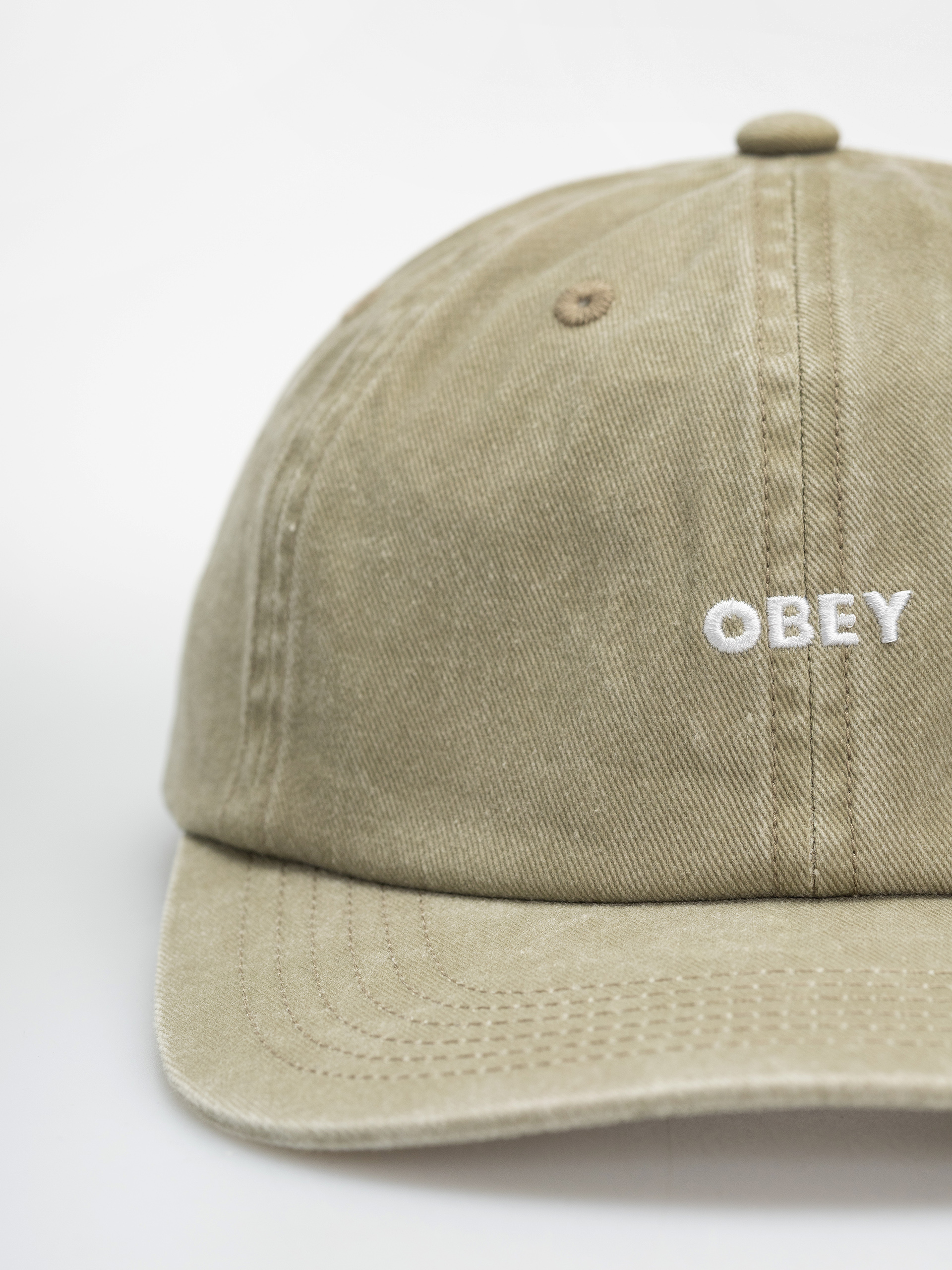 OBEY Pigment Bold 6 Panel Baseball sapka (pigment khaki)