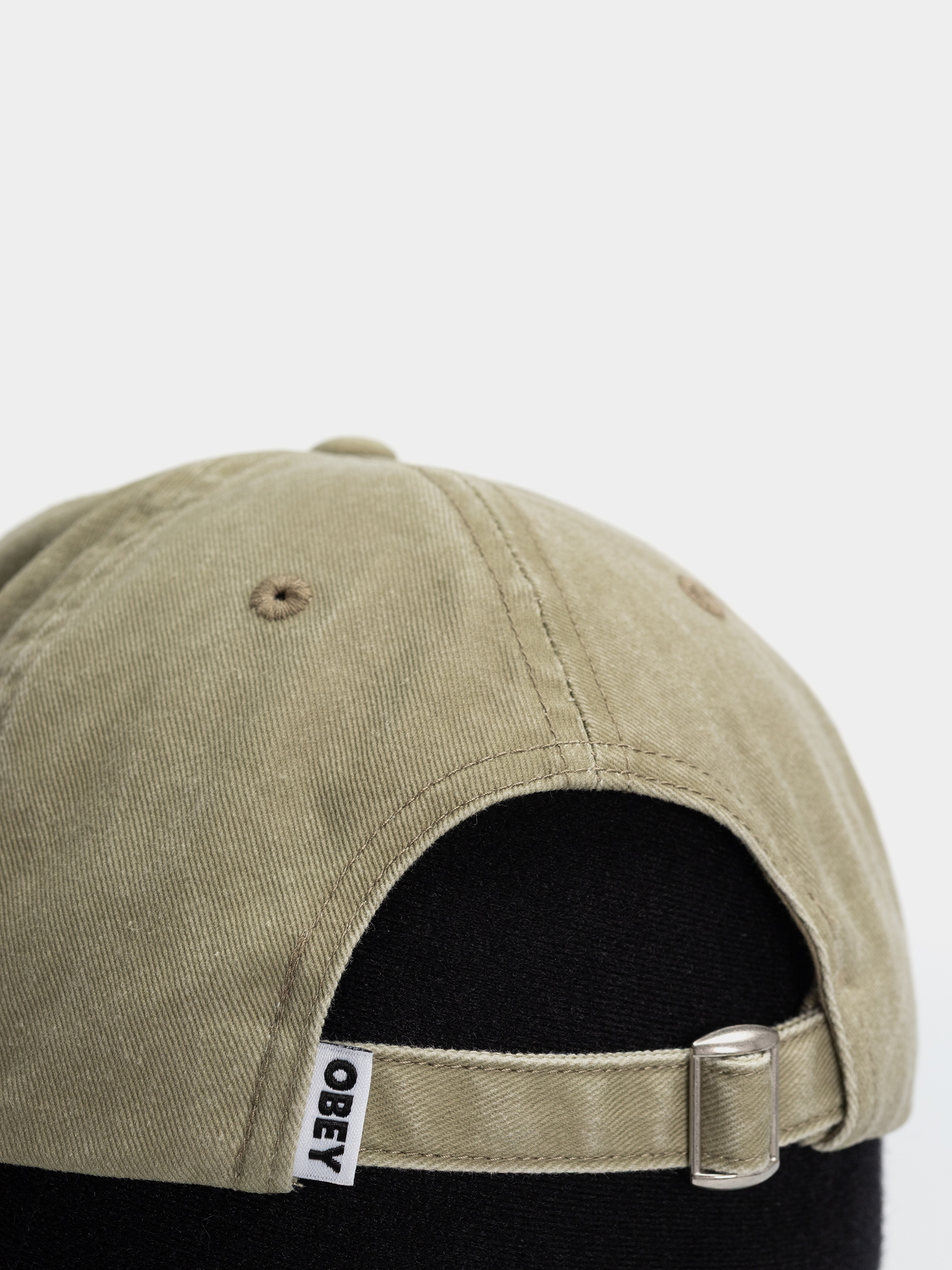 OBEY Pigment Bold 6 Panel Baseball sapka (pigment khaki)