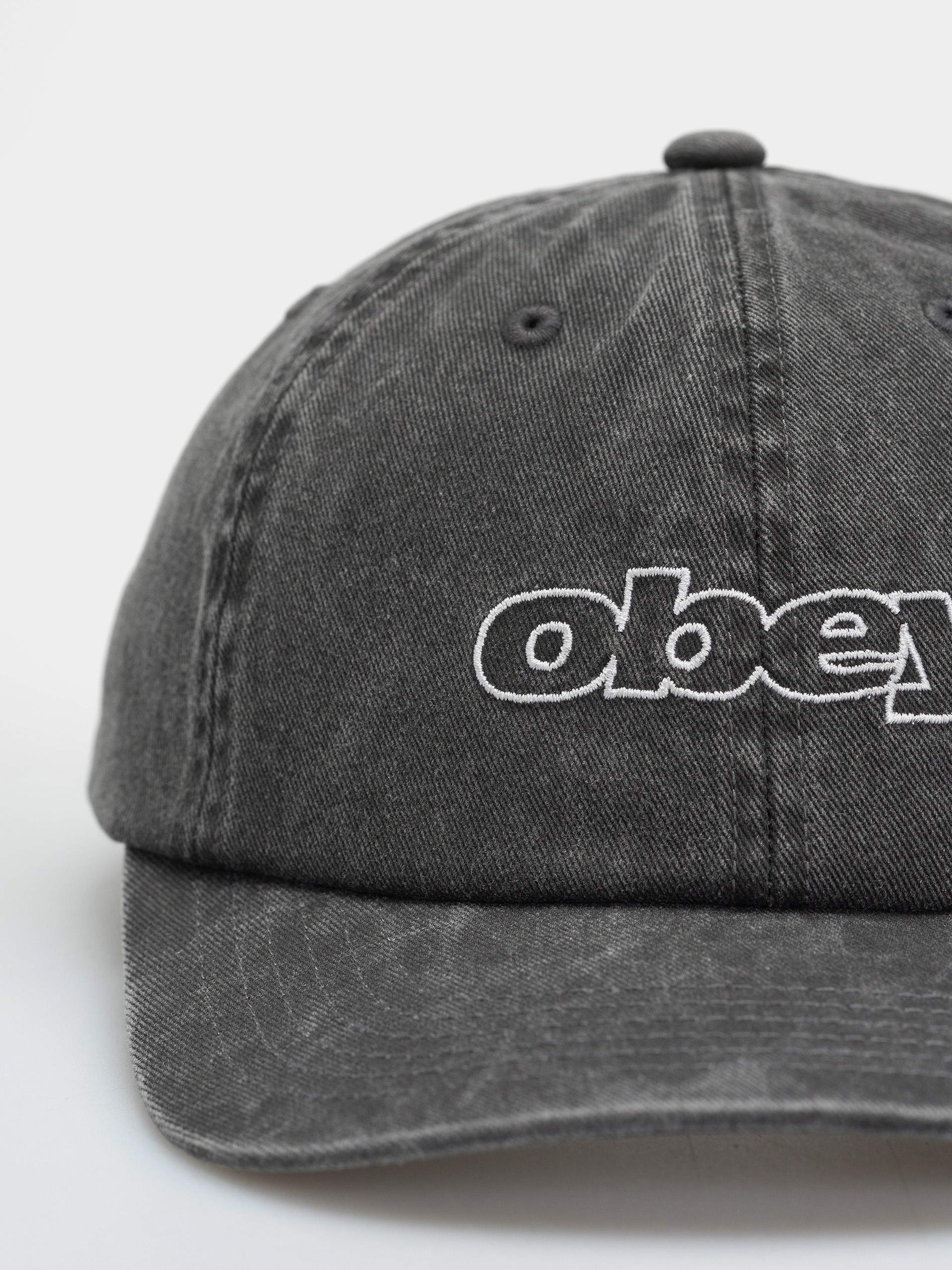 OBEY Pigment Slanted Baseball sapka (pigment black)
