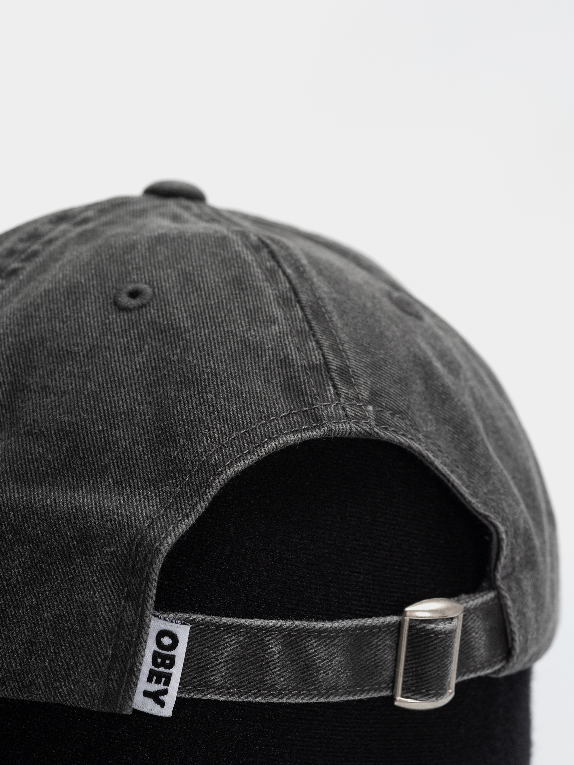 OBEY Pigment Slanted Baseball sapka (pigment black)