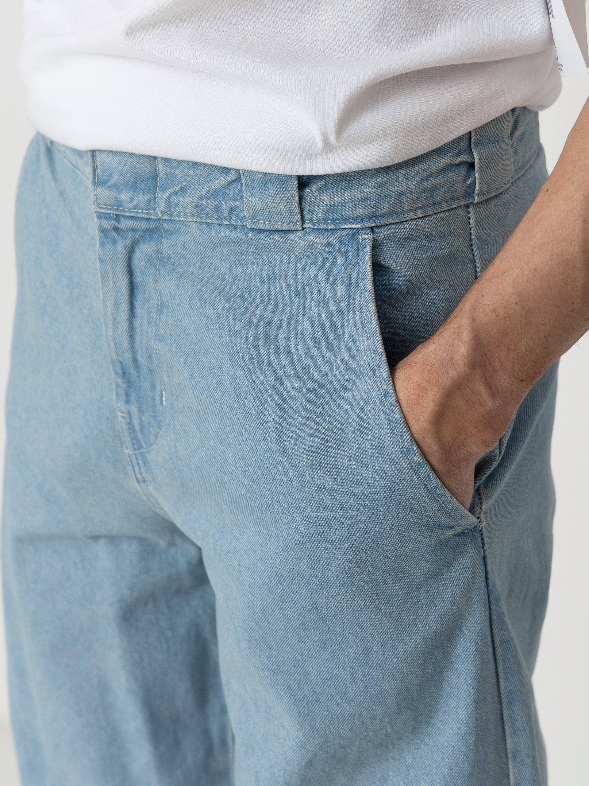 Dickies 877 Barrel Work Kisnadrág (vintage aged blue)