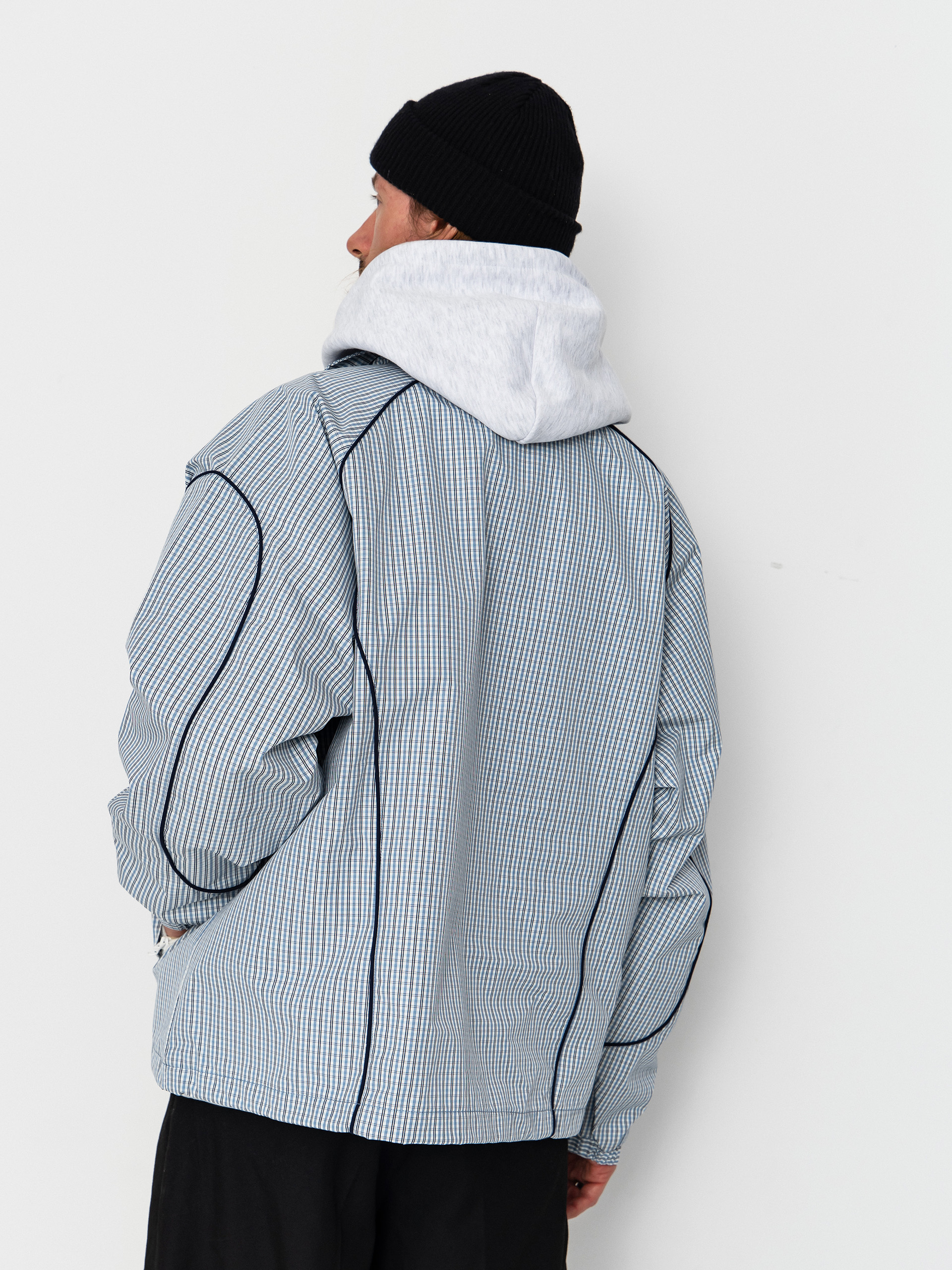 OBEY Practice Windbreaker Dzseki (plaid multi)