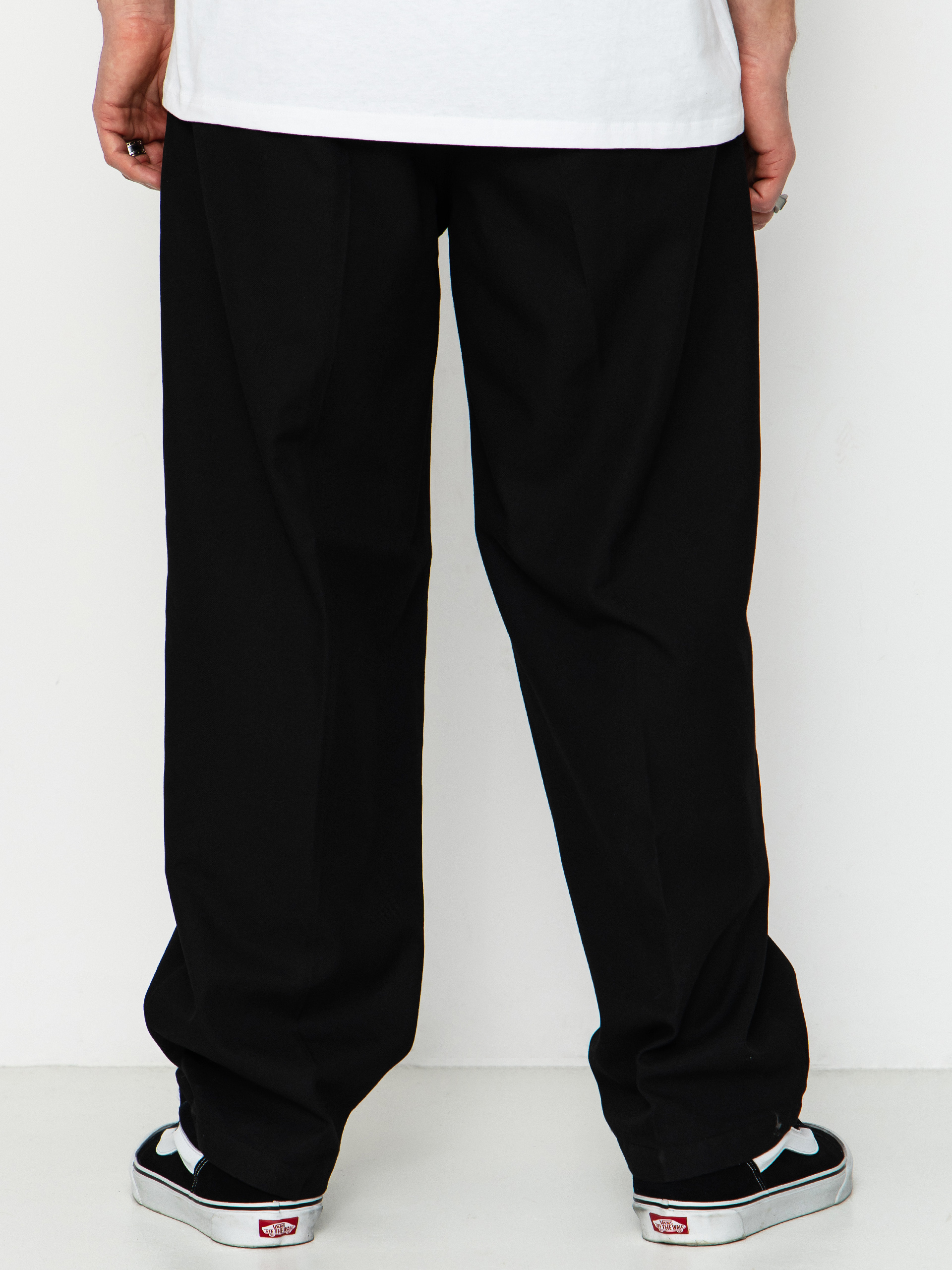 OBEY Dean Pleated Kisnadrág (black)