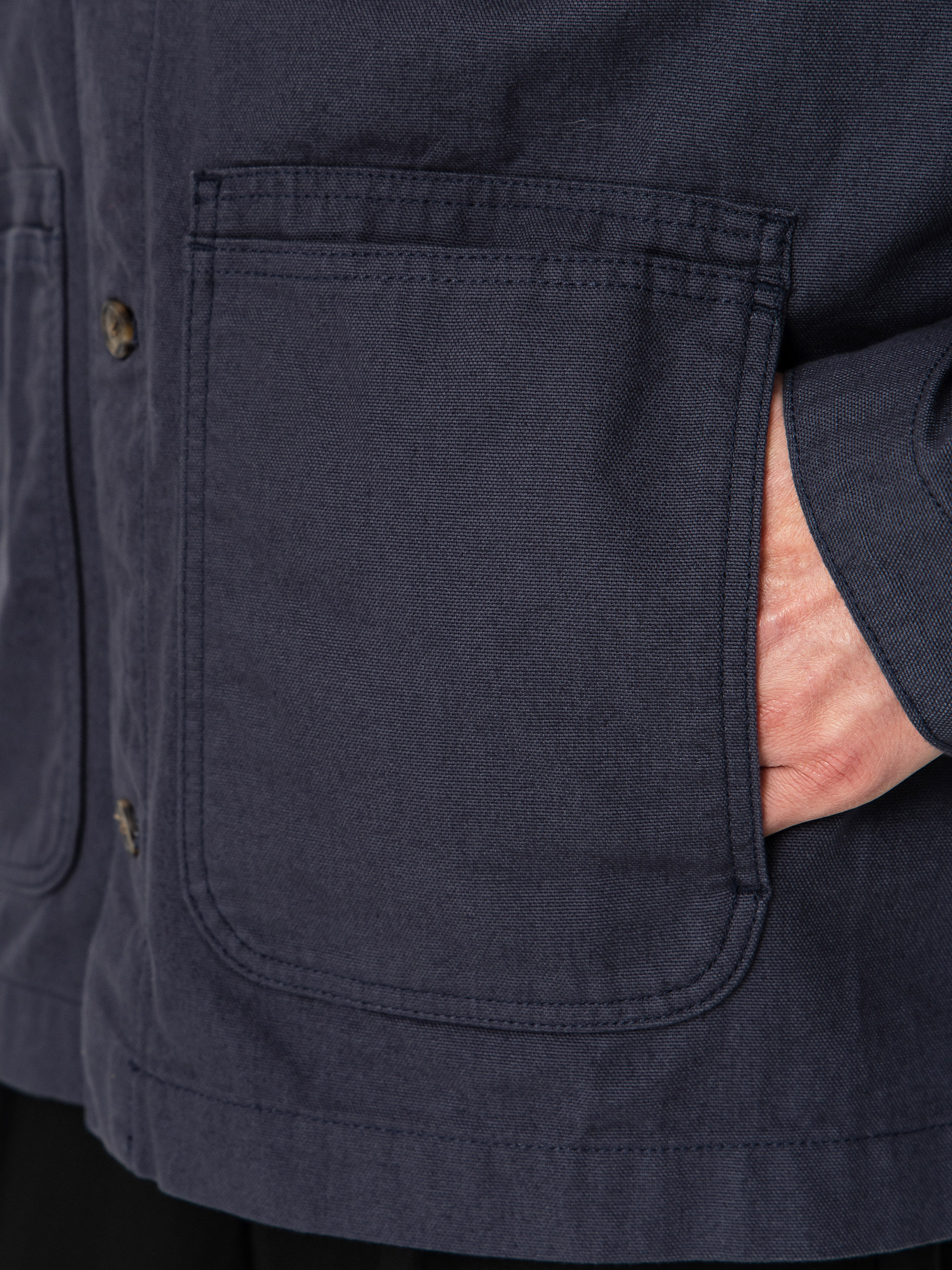 Patagonia Point Reyes Canvas Dzseki (smolder blue)