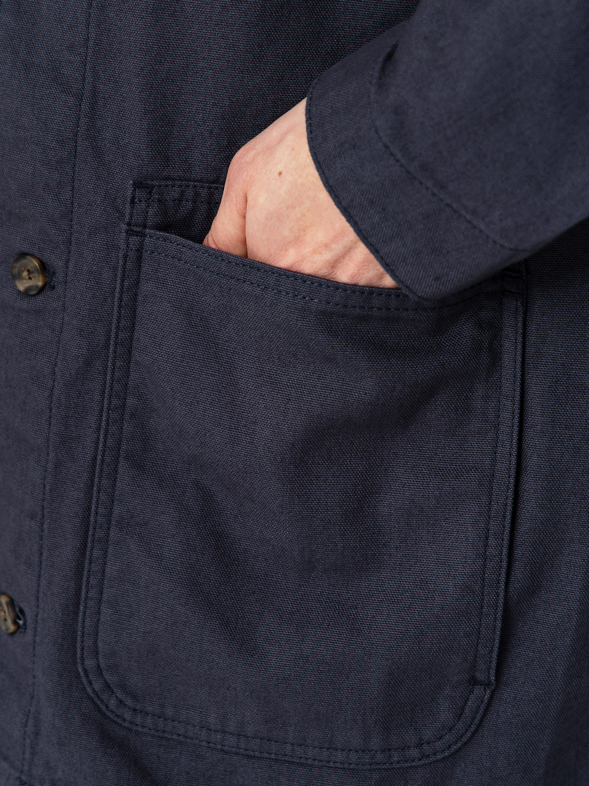 Patagonia Point Reyes Canvas Dzseki (smolder blue)