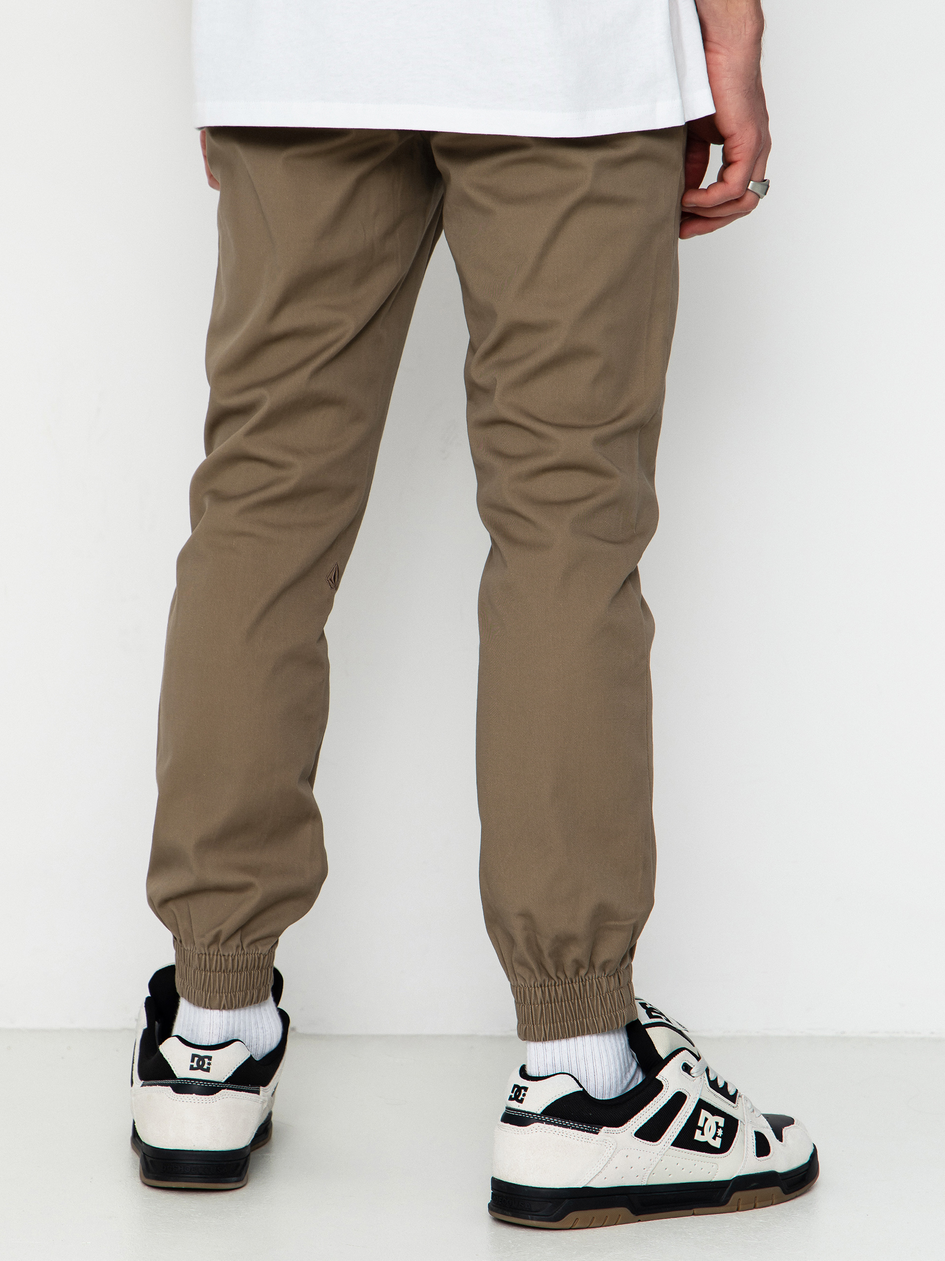 Volcom Frickin Slim Jogger Kisnadrág (khaki)