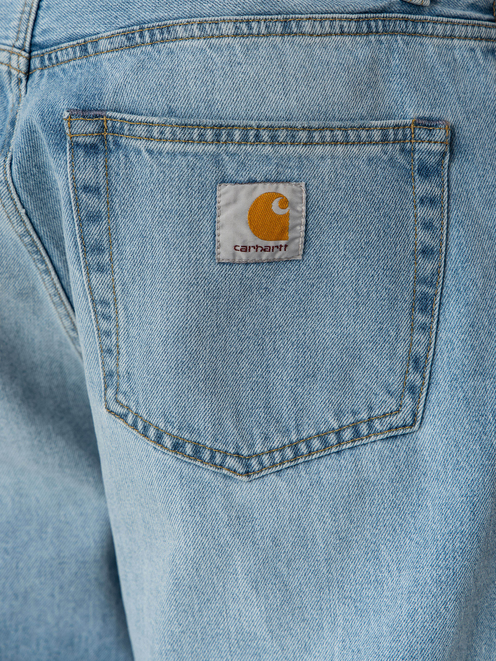 Carhartt WIP Landon Kisnadrág (blue heavy worn bleached)