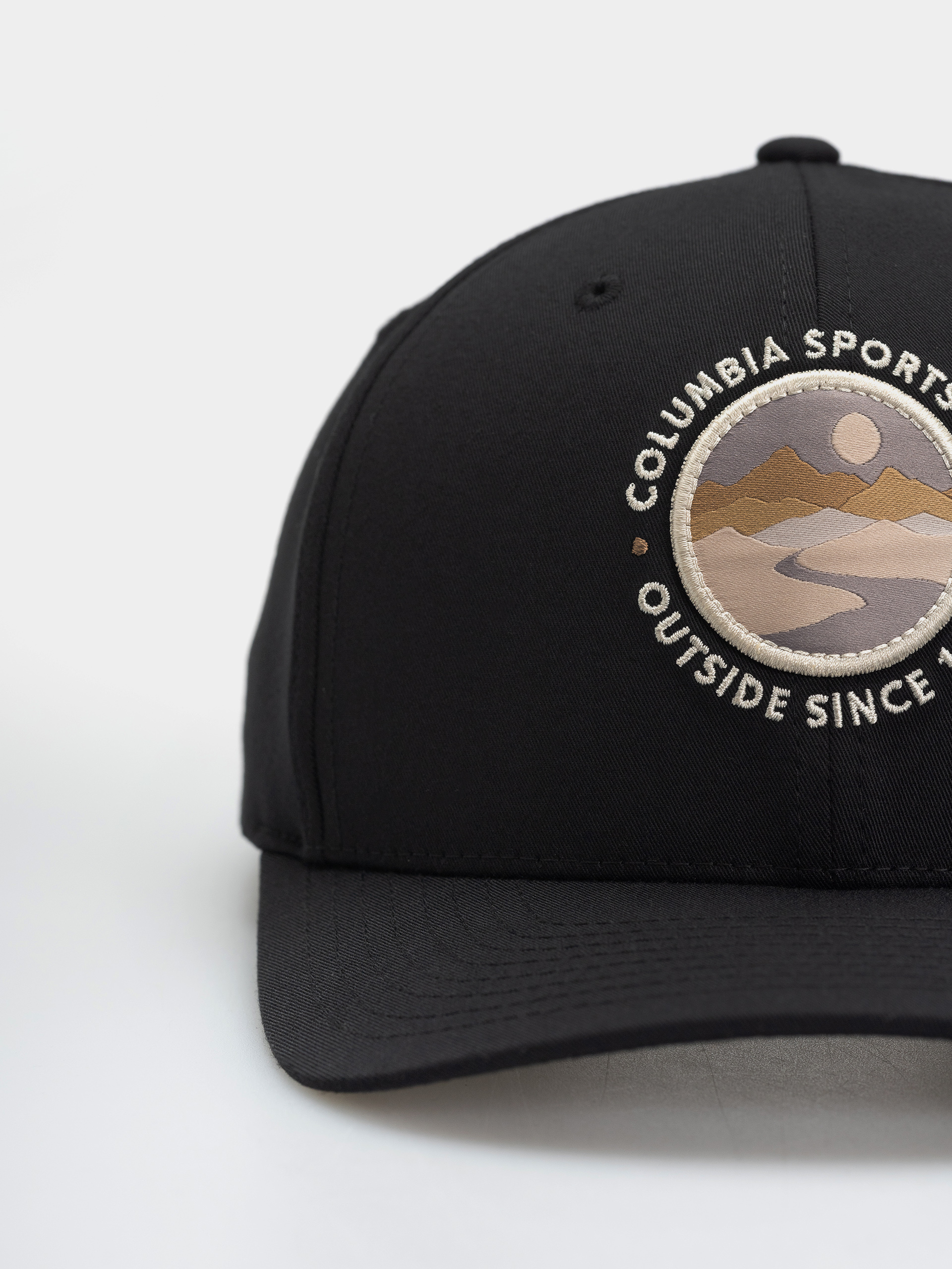 Columbia Lost Lager 3D Stretch Snapback Baseball sapka (black/landscape circle)