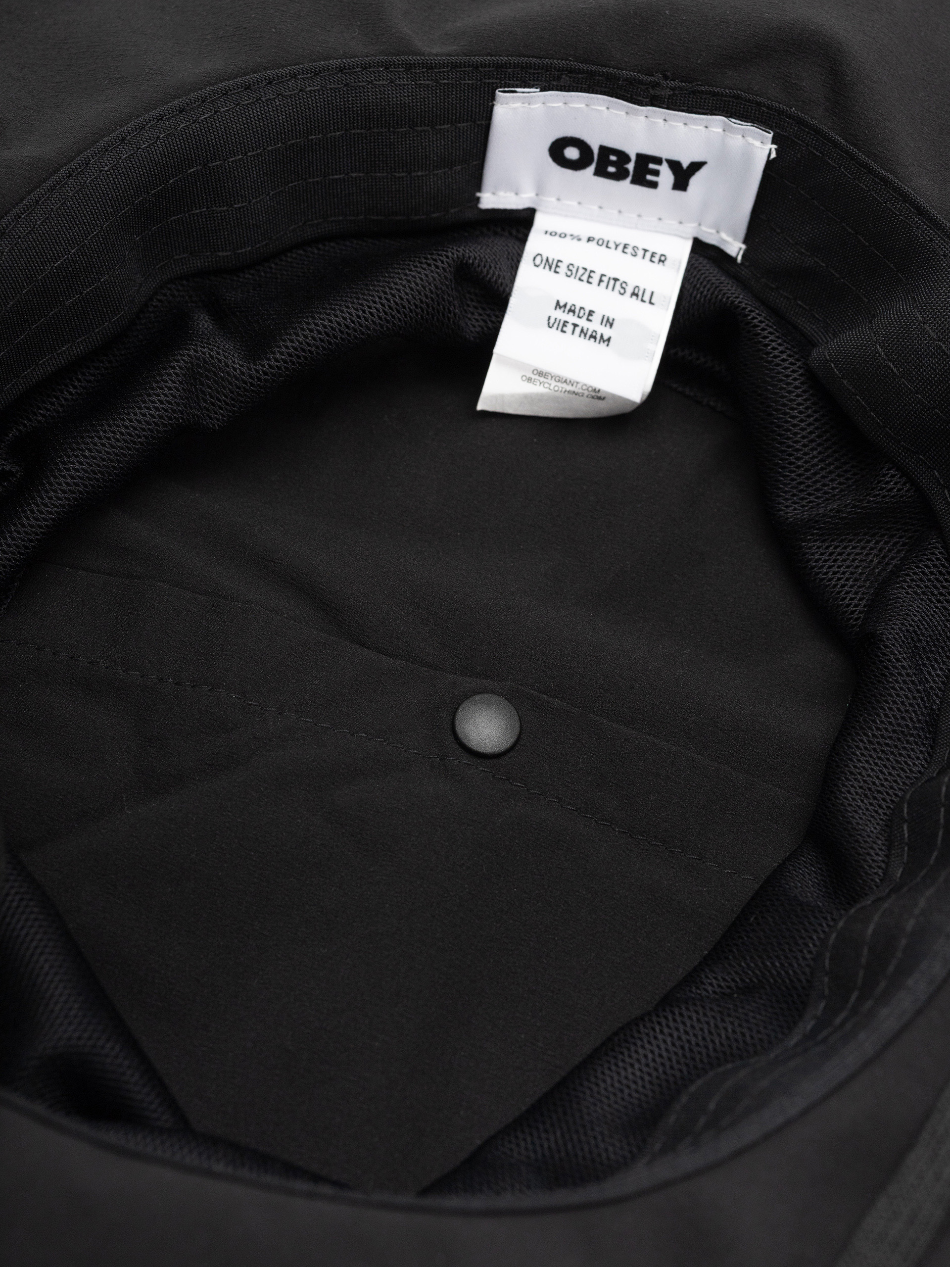 OBEY Sobo Trail Bucket Kalap (black)