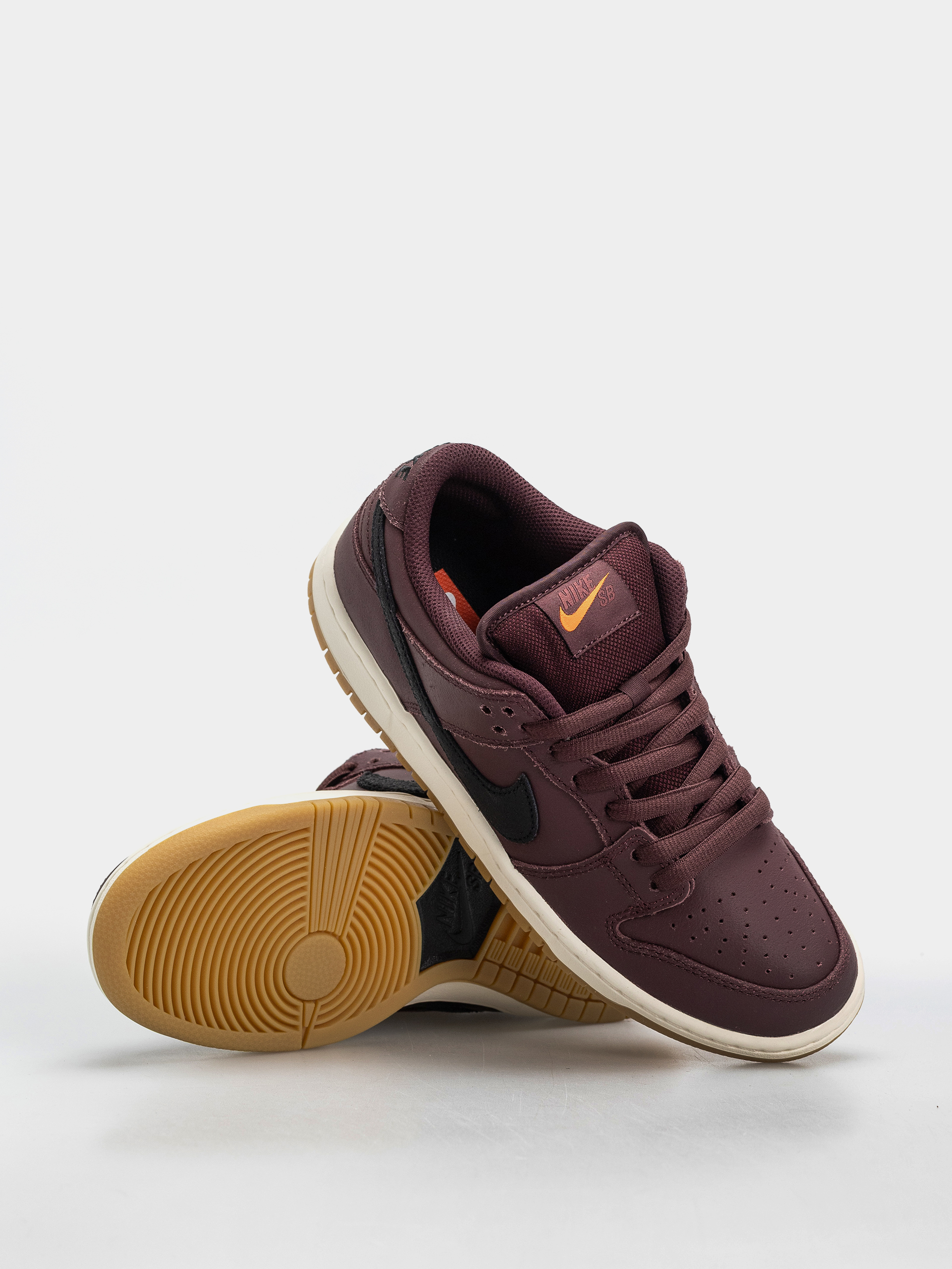 Nike SB Dunk Low Pro ISO Cipők (burgundy crush/black mystic dates sail)