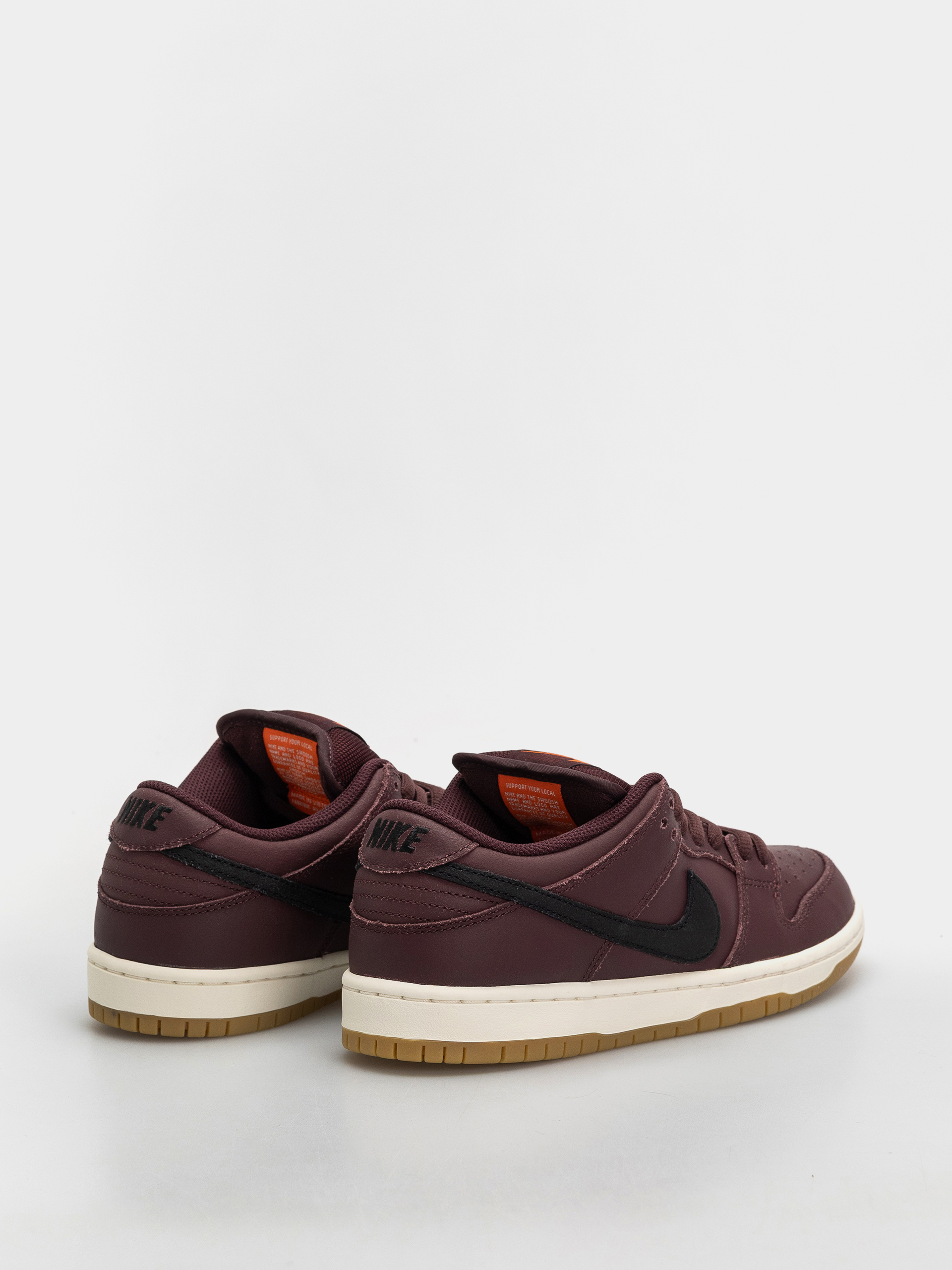 Nike SB Dunk Low Pro ISO Cipők (burgundy crush/black mystic dates sail)