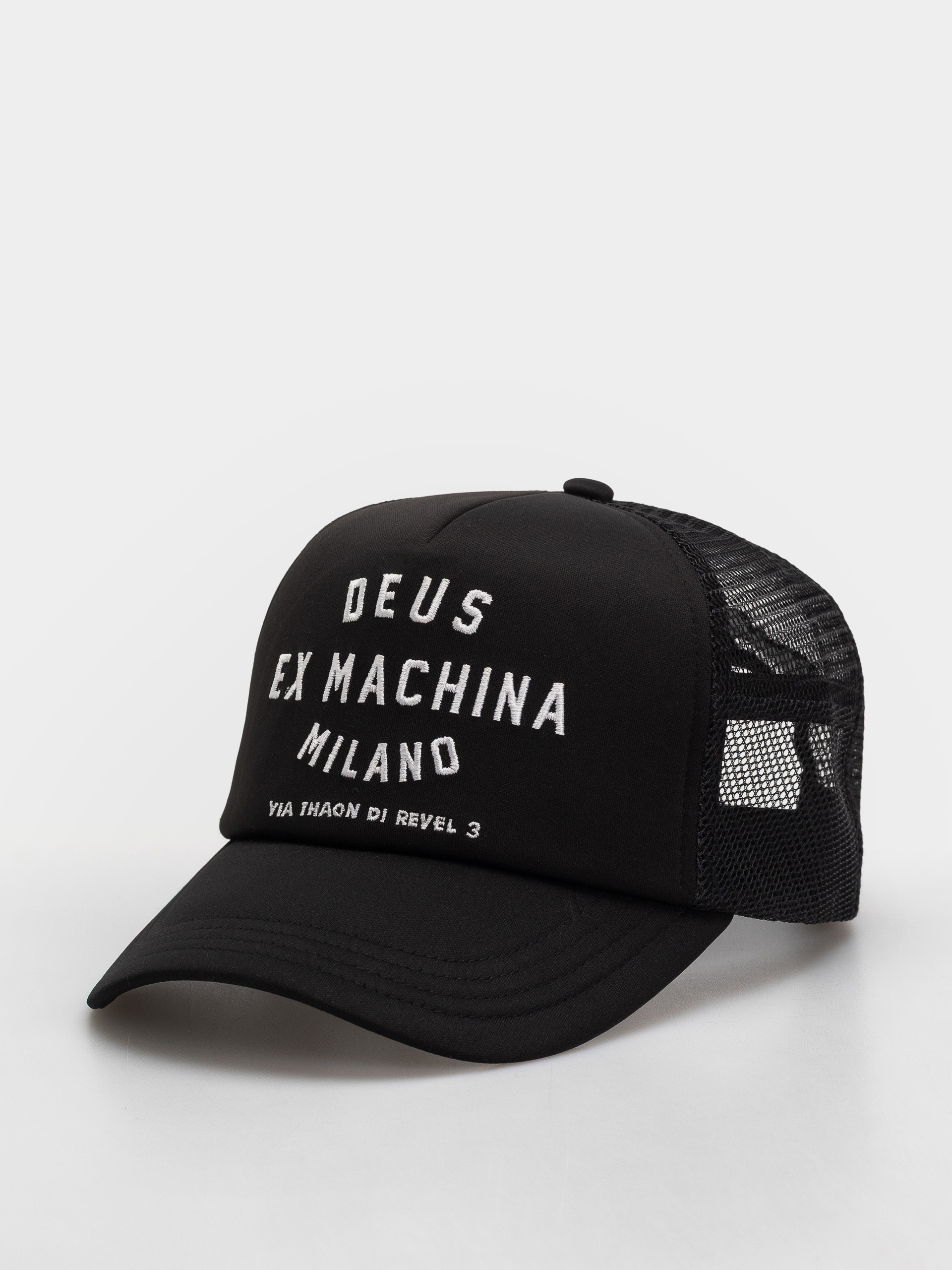 Deus Ex Machina Milano Address Baseball sapka (black)
