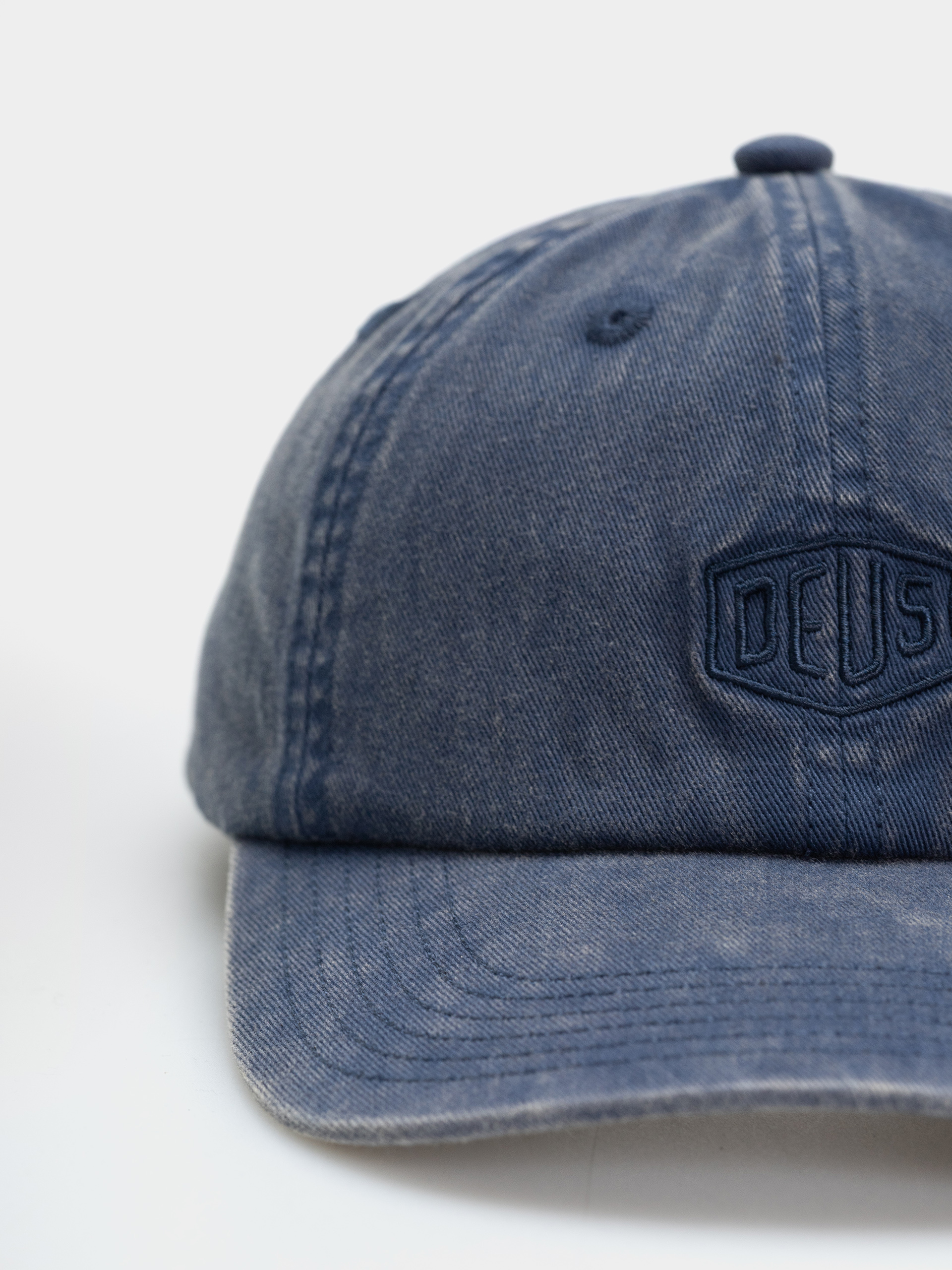 Deus Ex Machina Shield Garment Dyed Dad Baseball sapka (mechanic blue)