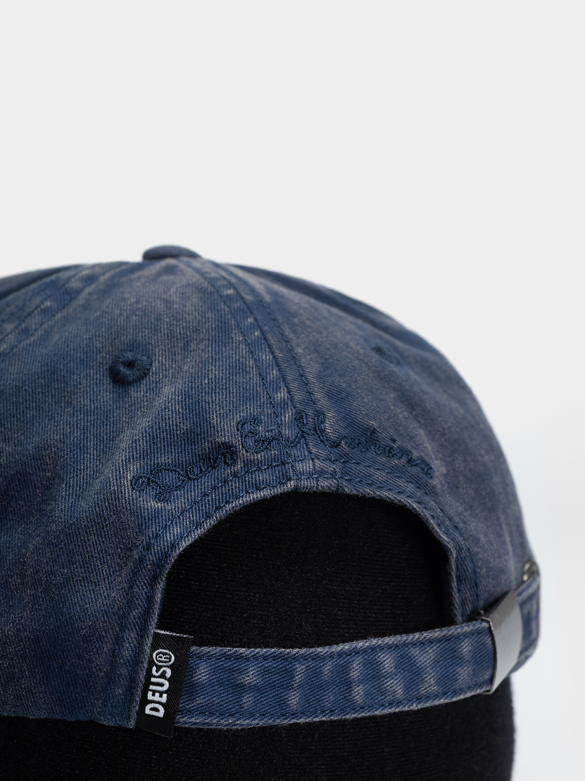 Deus Ex Machina Shield Garment Dyed Dad Baseball sapka (mechanic blue)