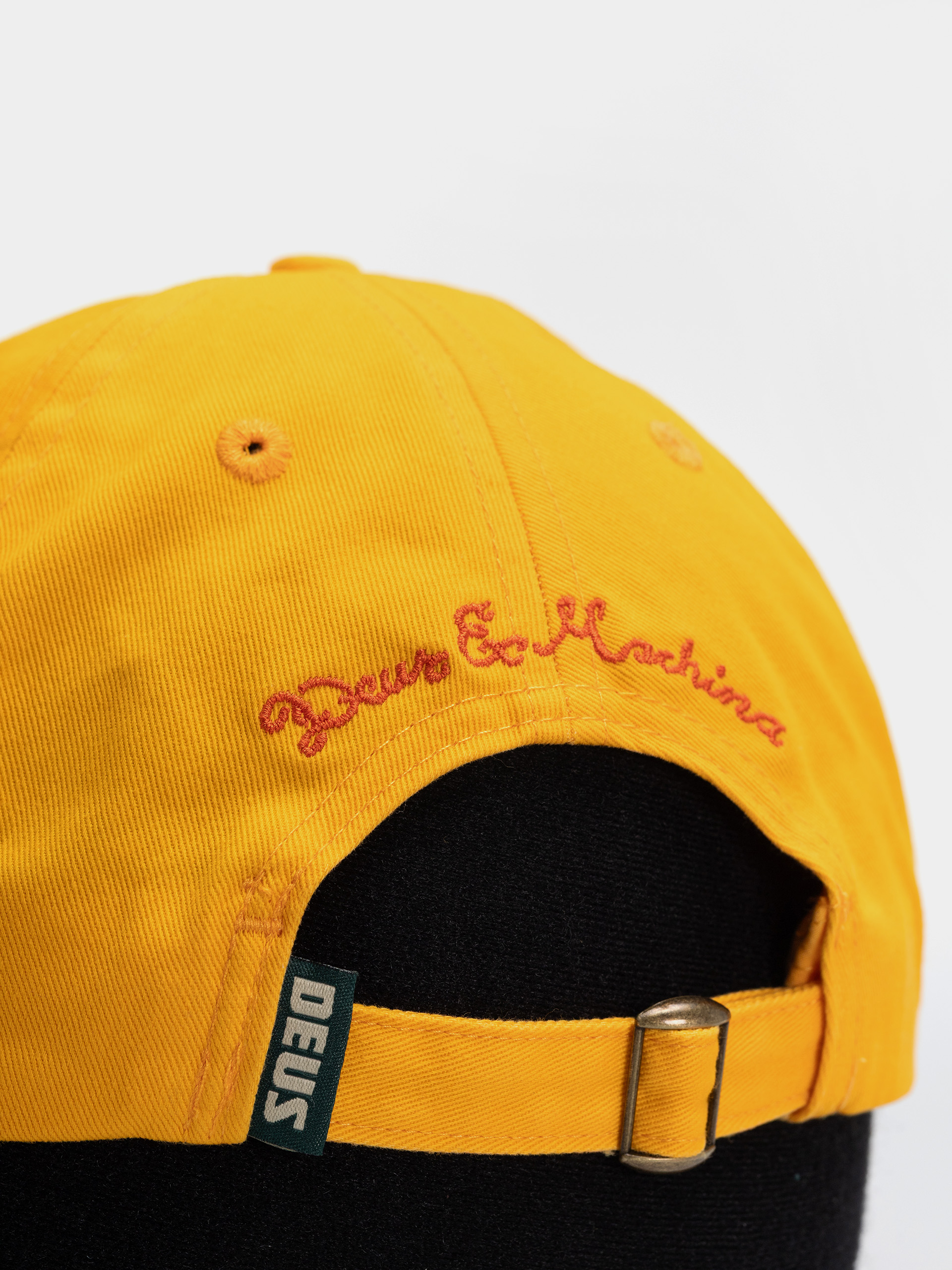 Deus Ex Machina Smile Dad Baseball sapka (citrus yellow)