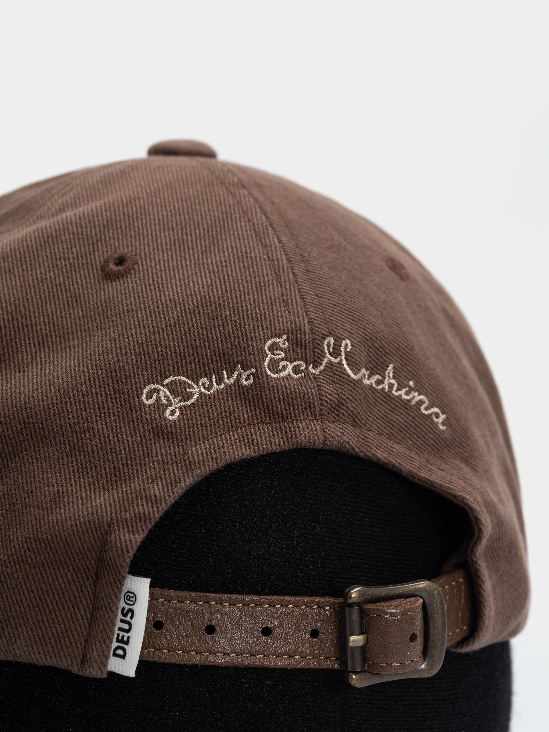 Deus Ex Machina Emblem College Address Baseball sapka (brown)