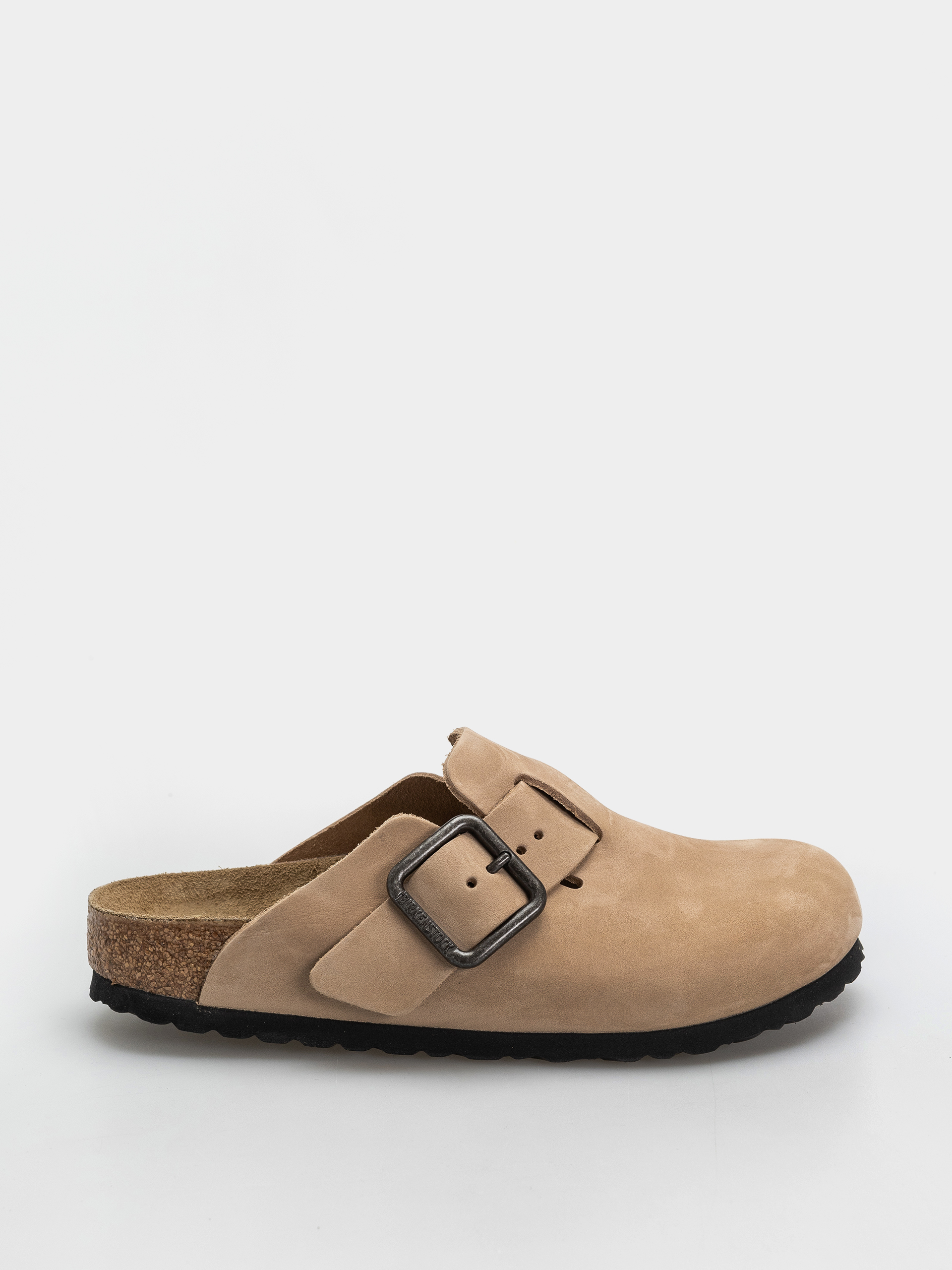 Flip-flop papucsok Birkenstock Boston Wire Buckle Nubuck Leather Narrow (sandcastle)