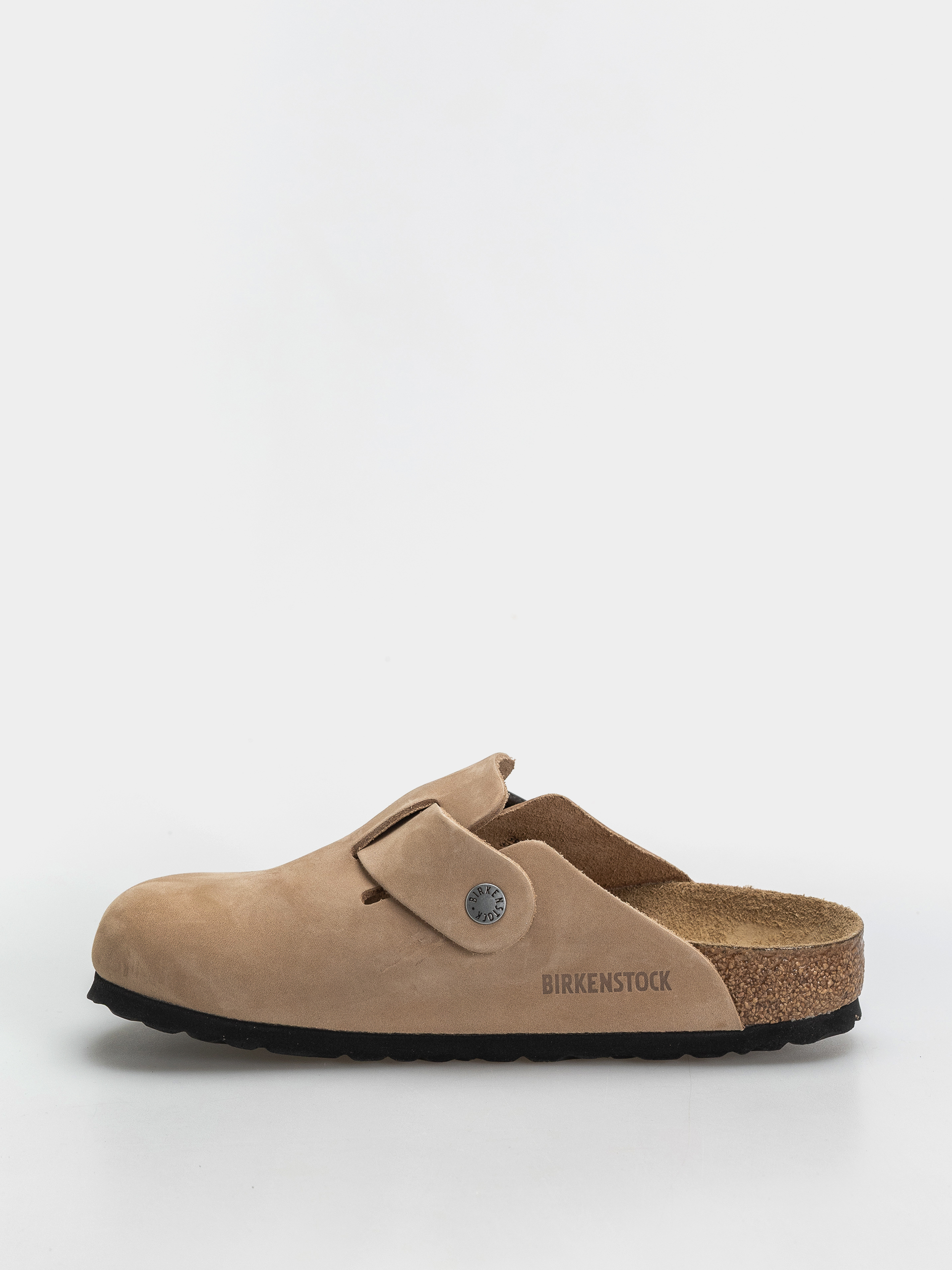 Flip-flop papucsok Birkenstock Boston Wire Buckle Nubuck Leather Narrow (sandcastle)