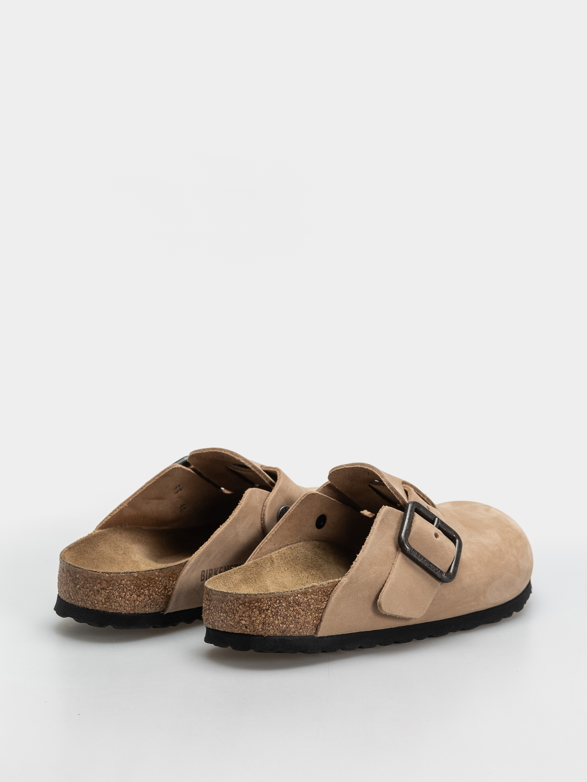 Flip-flop papucsok Birkenstock Boston Wire Buckle Nubuck Leather Narrow (sandcastle)
