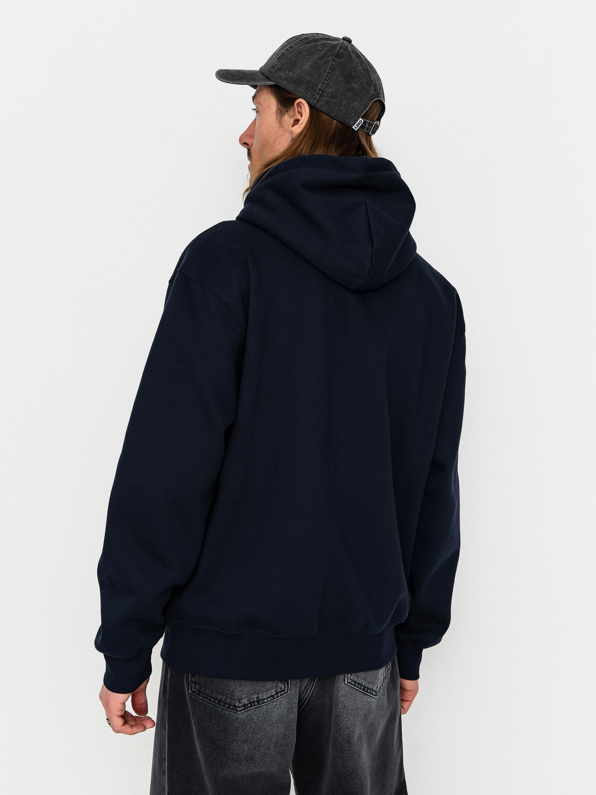 Kapucnis pulóver Carhartt WIP Carhartt HD (deep night/gentle green)