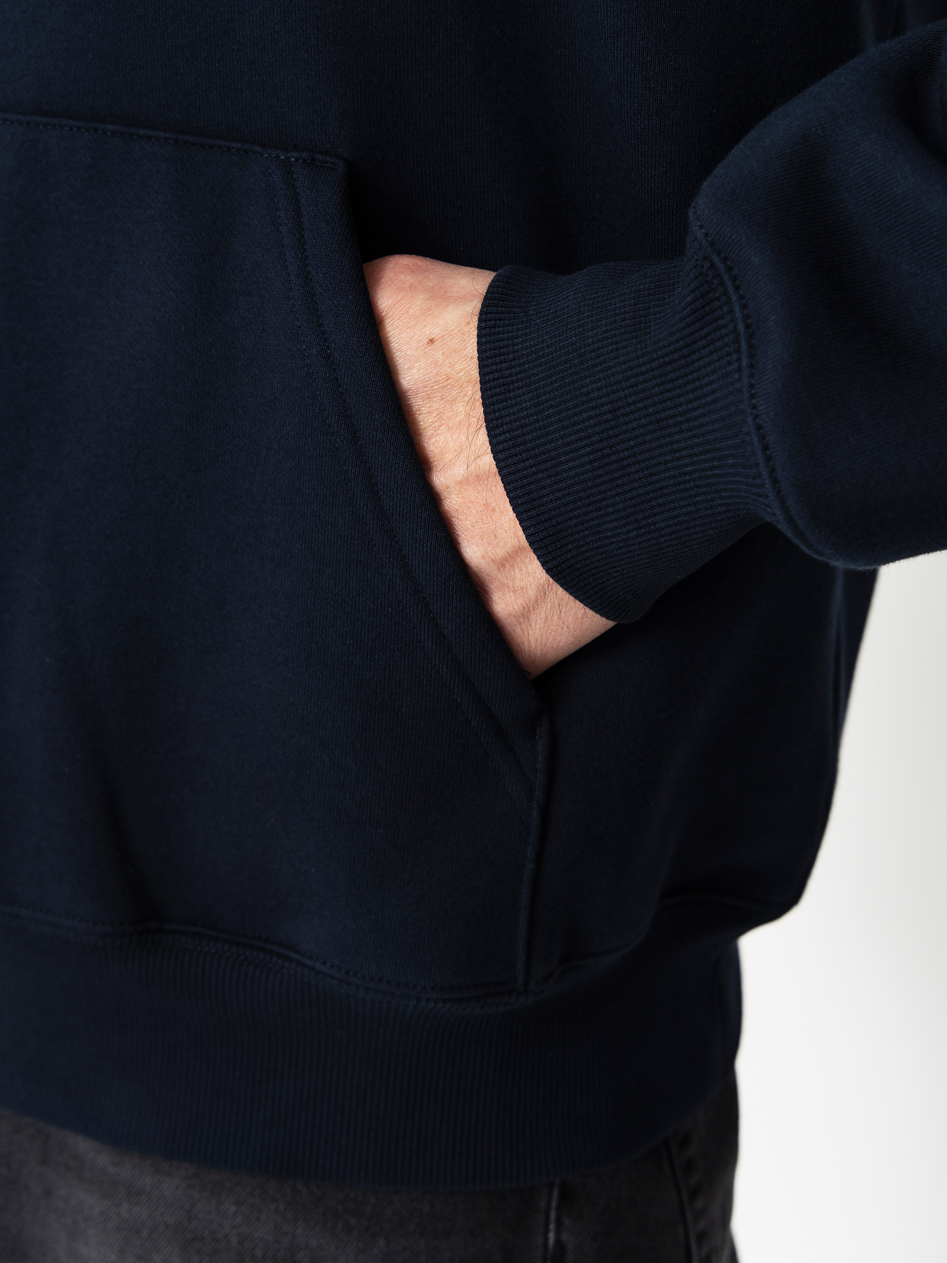 Kapucnis pulóver Carhartt WIP Carhartt HD (deep night/gentle green)