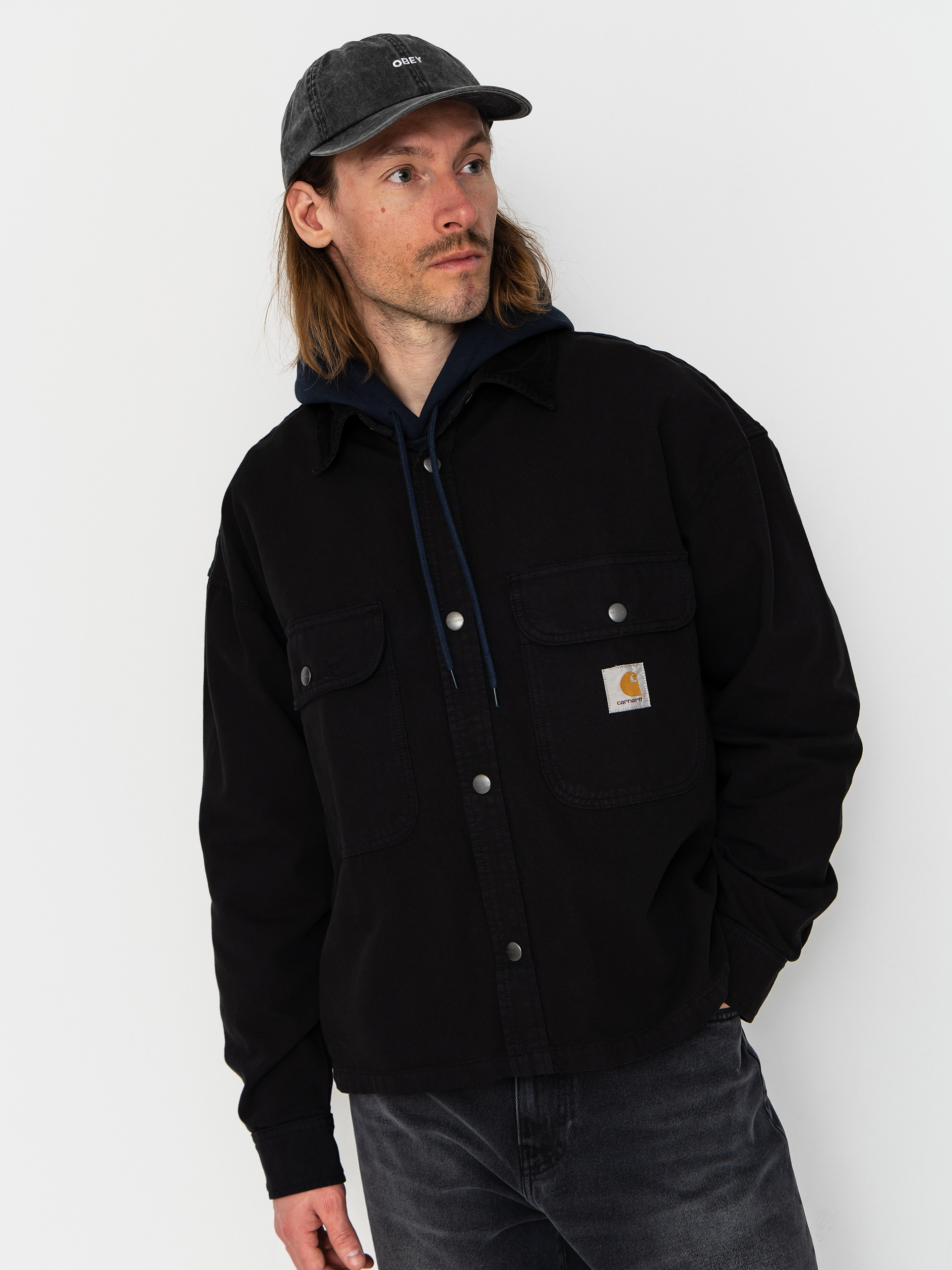 Dzseki Carhartt WIP Prescott (black/black)