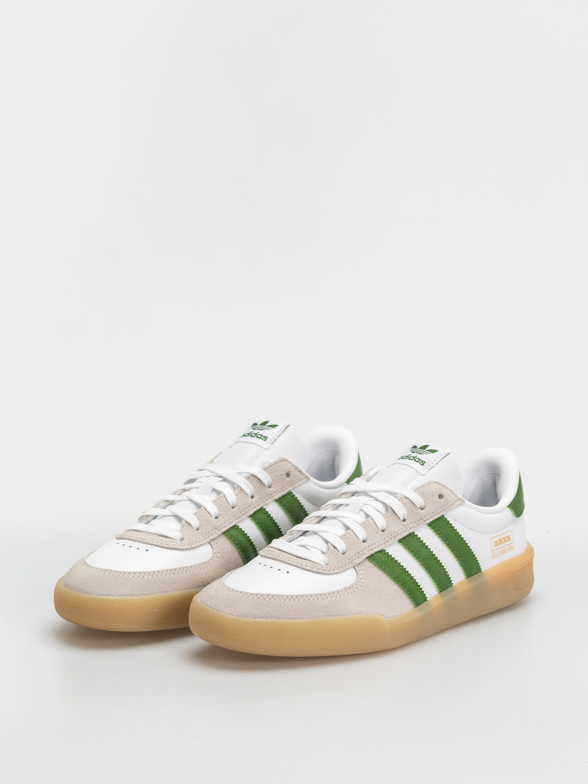 adidas Glenburn Cipők (ftwwht/cregrn/gum3)