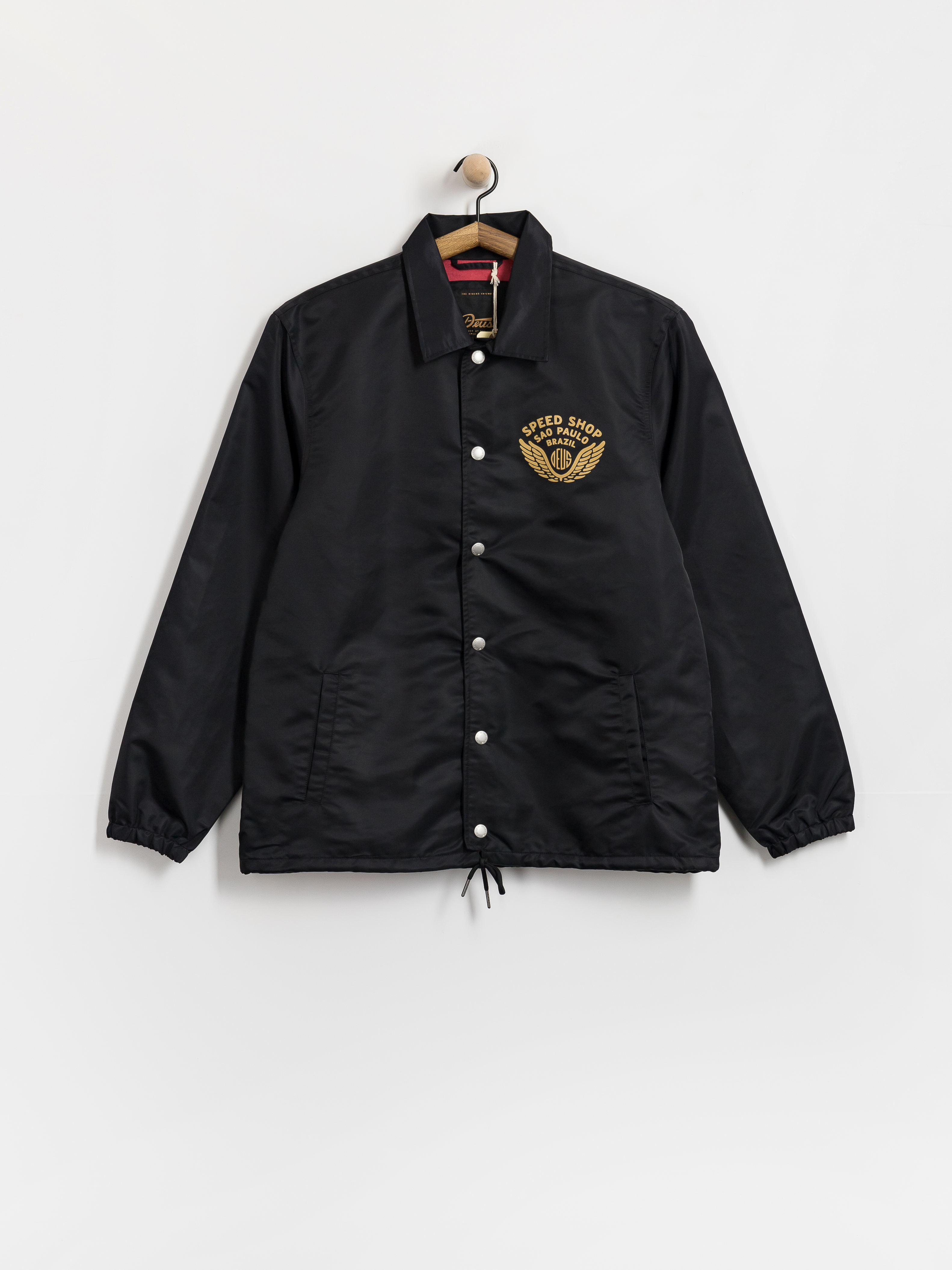 Dzseki Deus Ex Machina Munificence Nylon Coach (black)