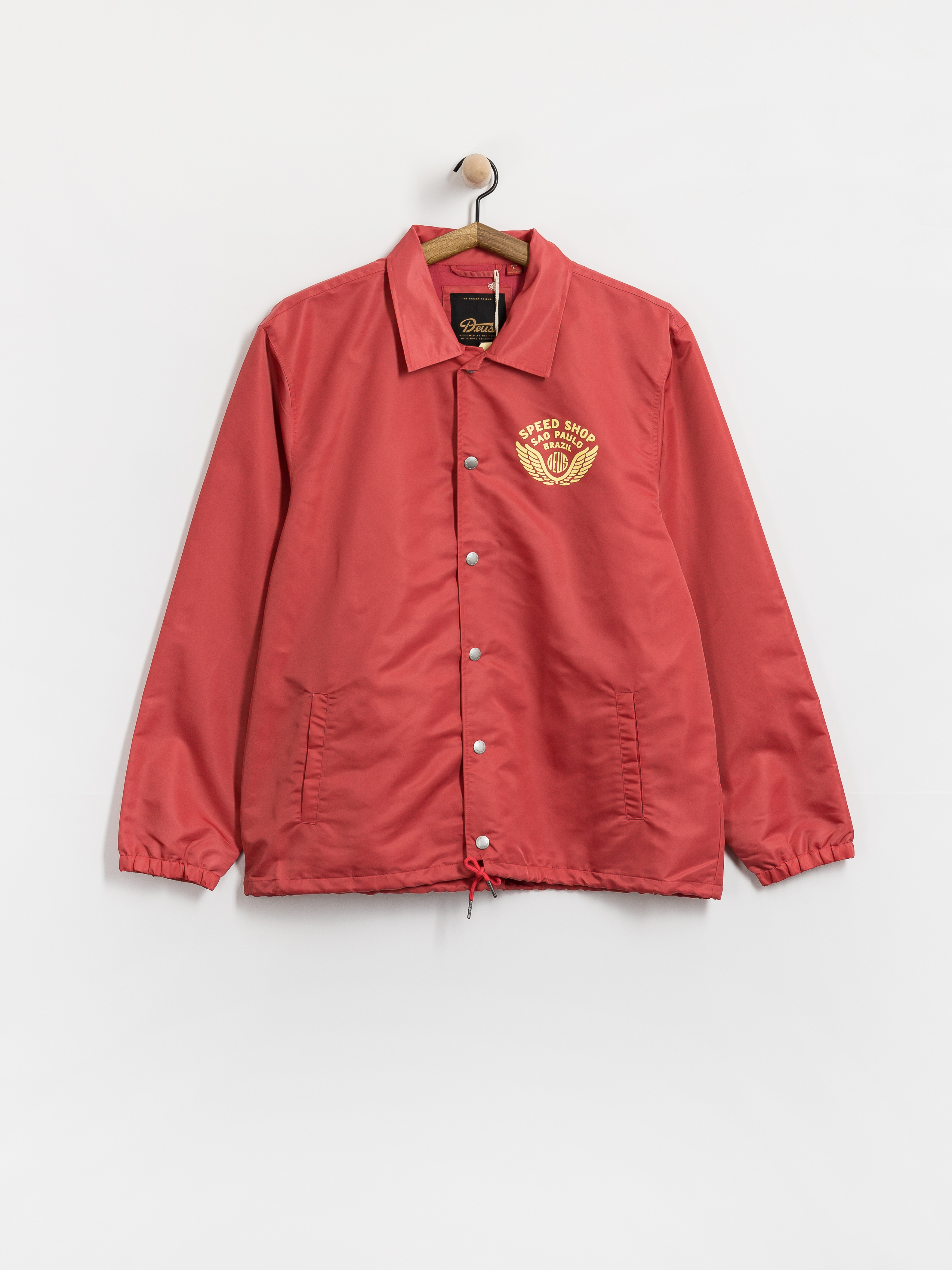 Dzseki Deus Ex Machina Munificence Nylon Coach (melon red)