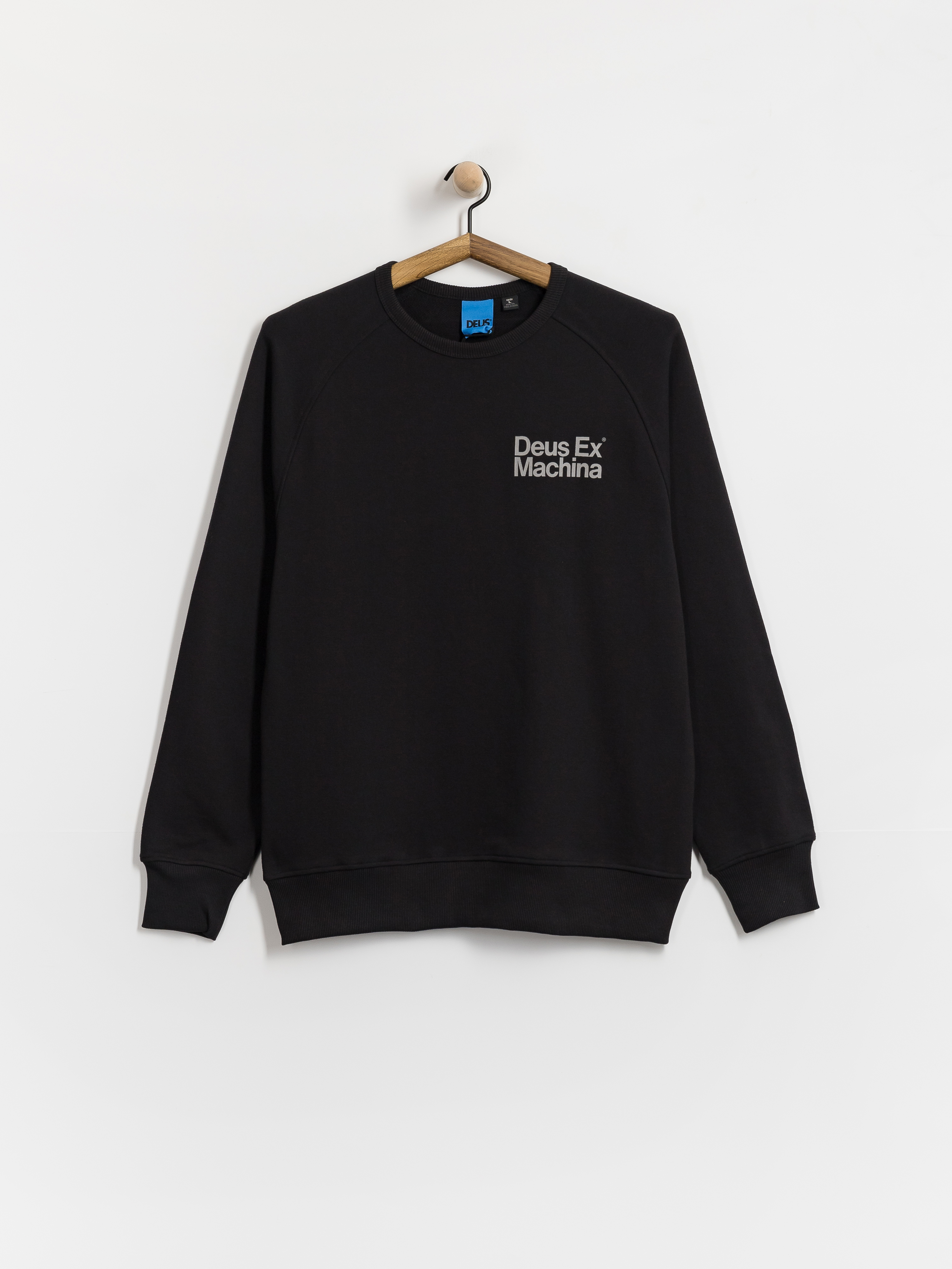Pulóver Deus Ex Machina Plenty Good Crew (black)