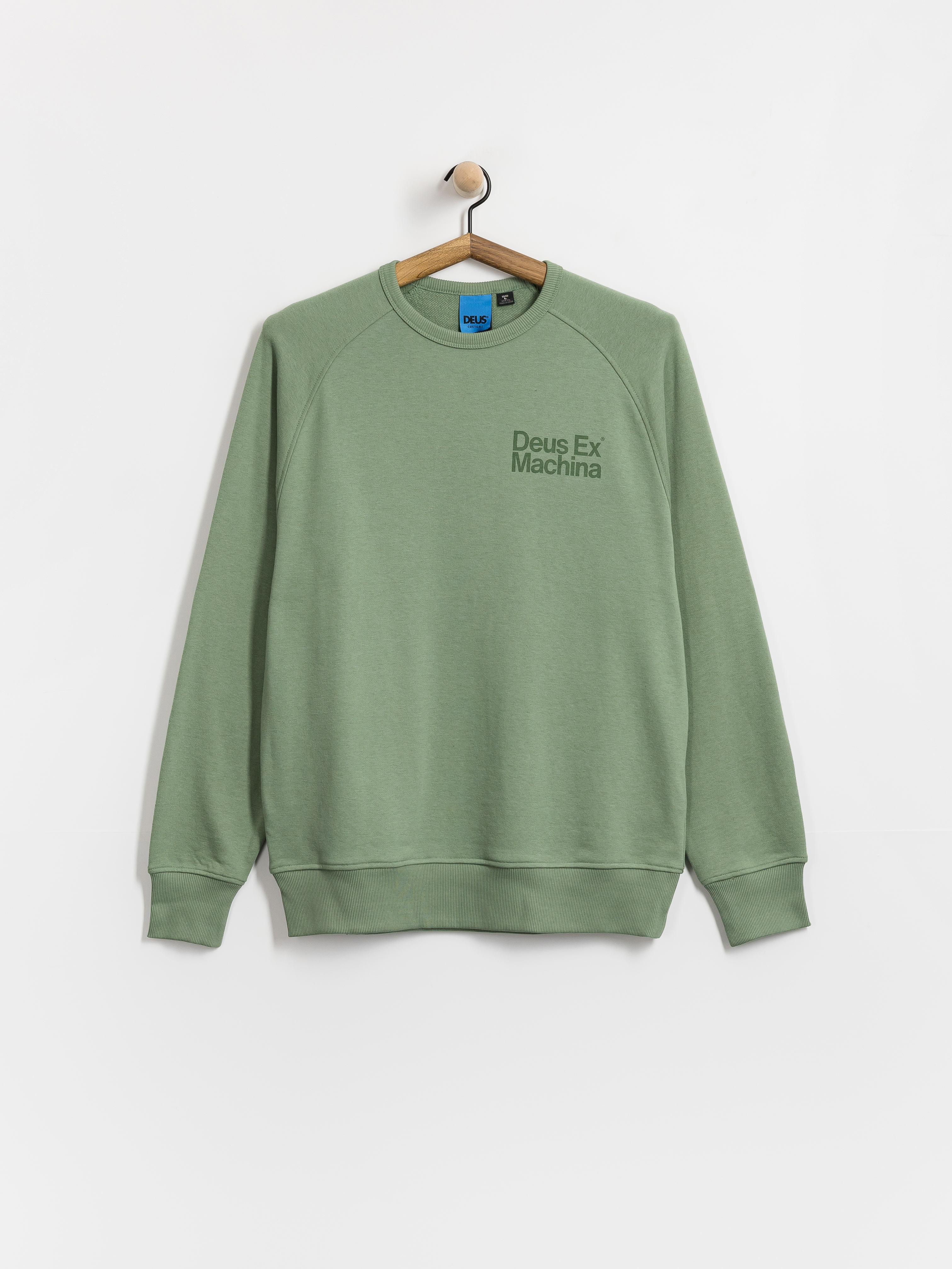 Pulóver Deus Ex Machina Plenty Good Crew (loden frost green)