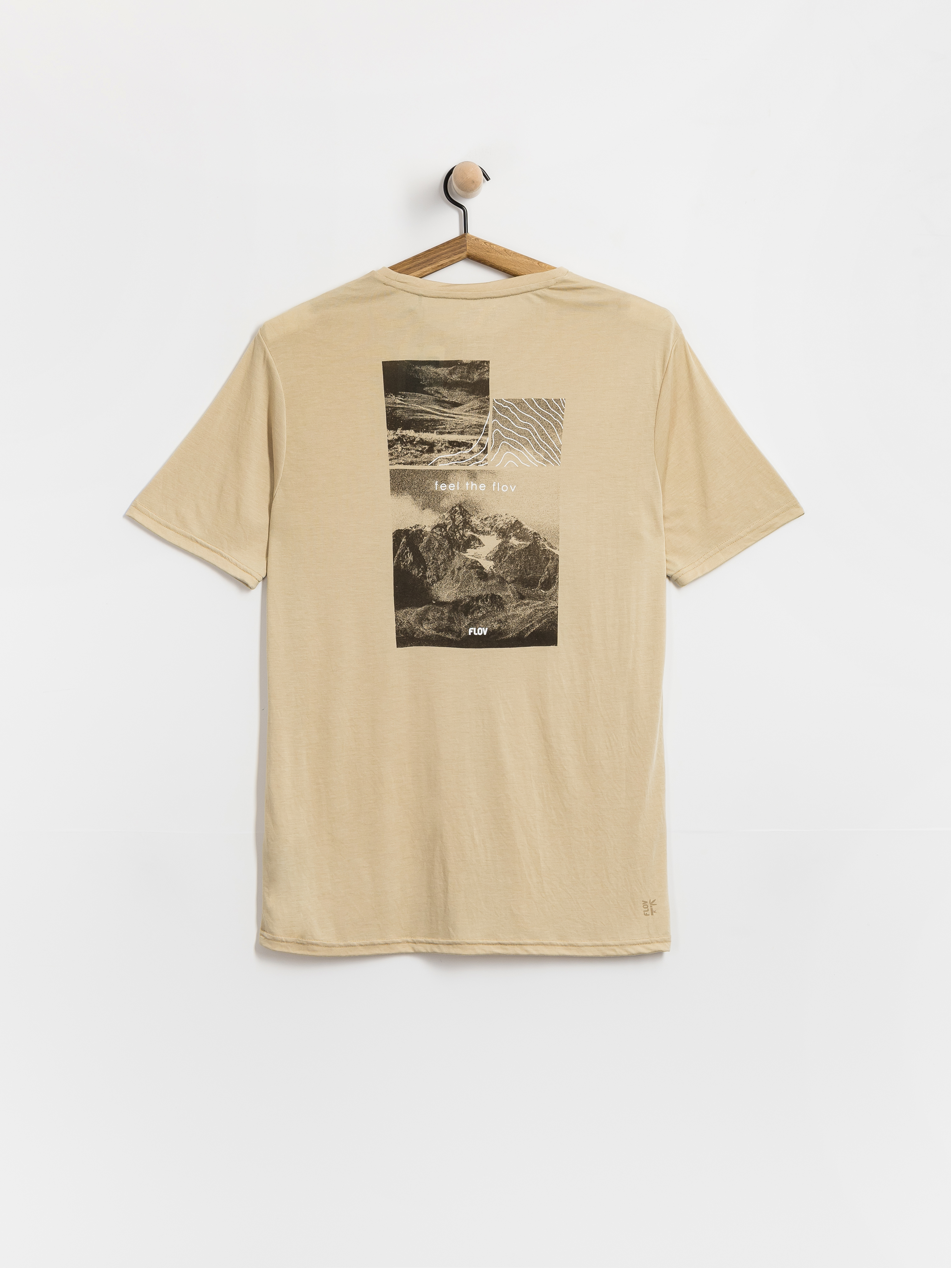 FLOV Morro Póló (beige/dark grey)