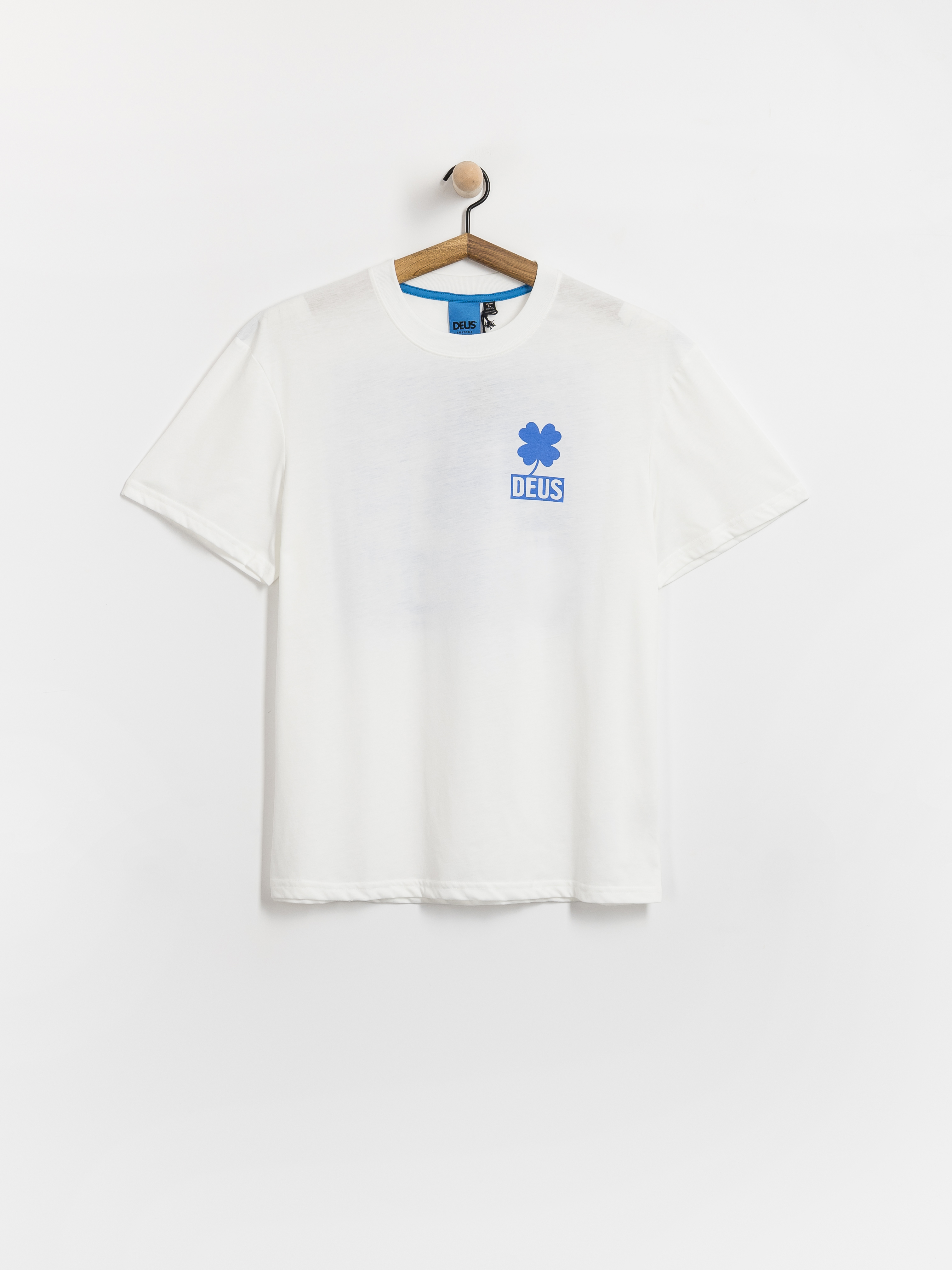 Póló Deus Ex Machina Quad (vintage white)