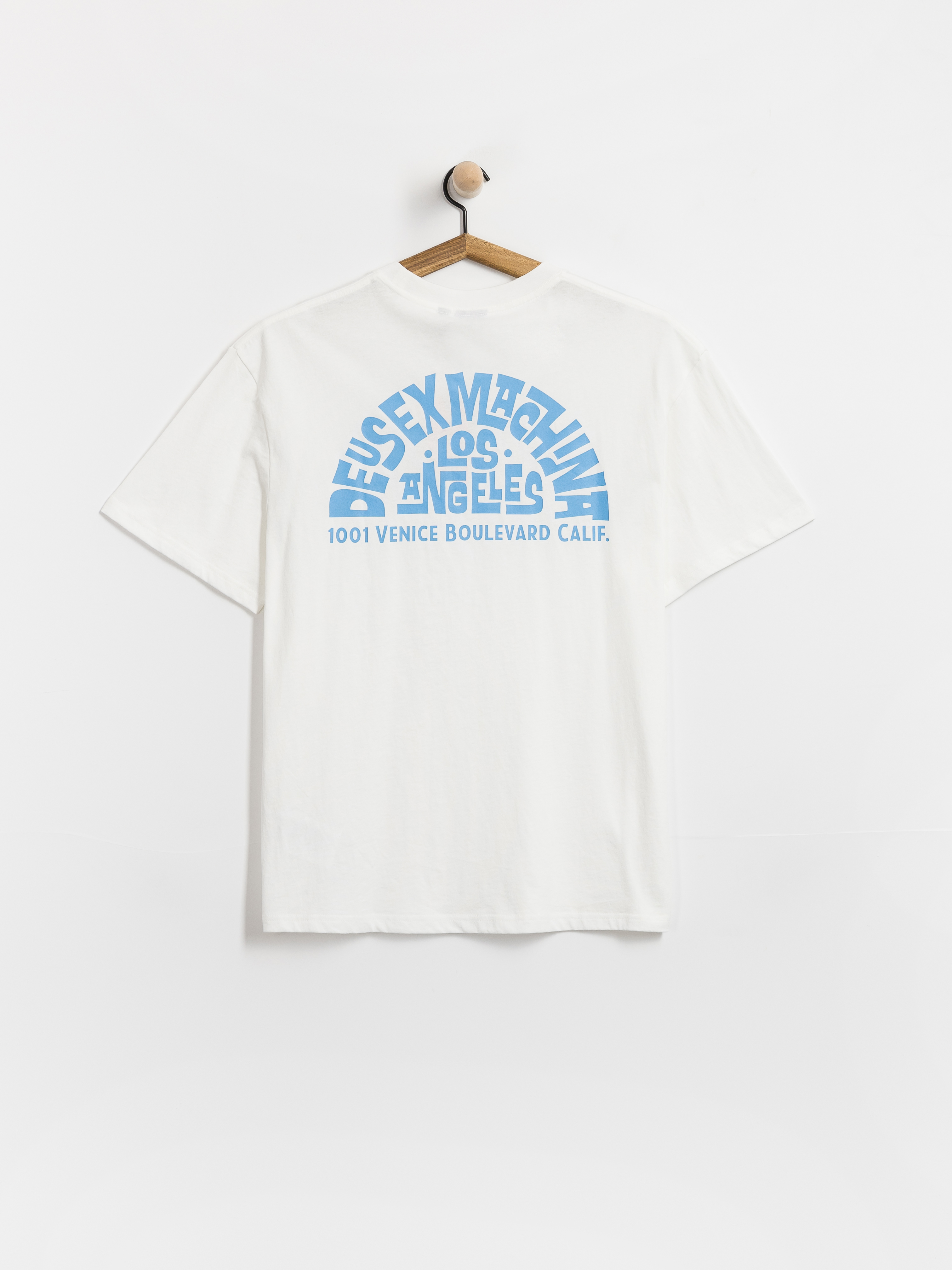 Póló Deus Ex Machina Los Angeles Address (vintage white)