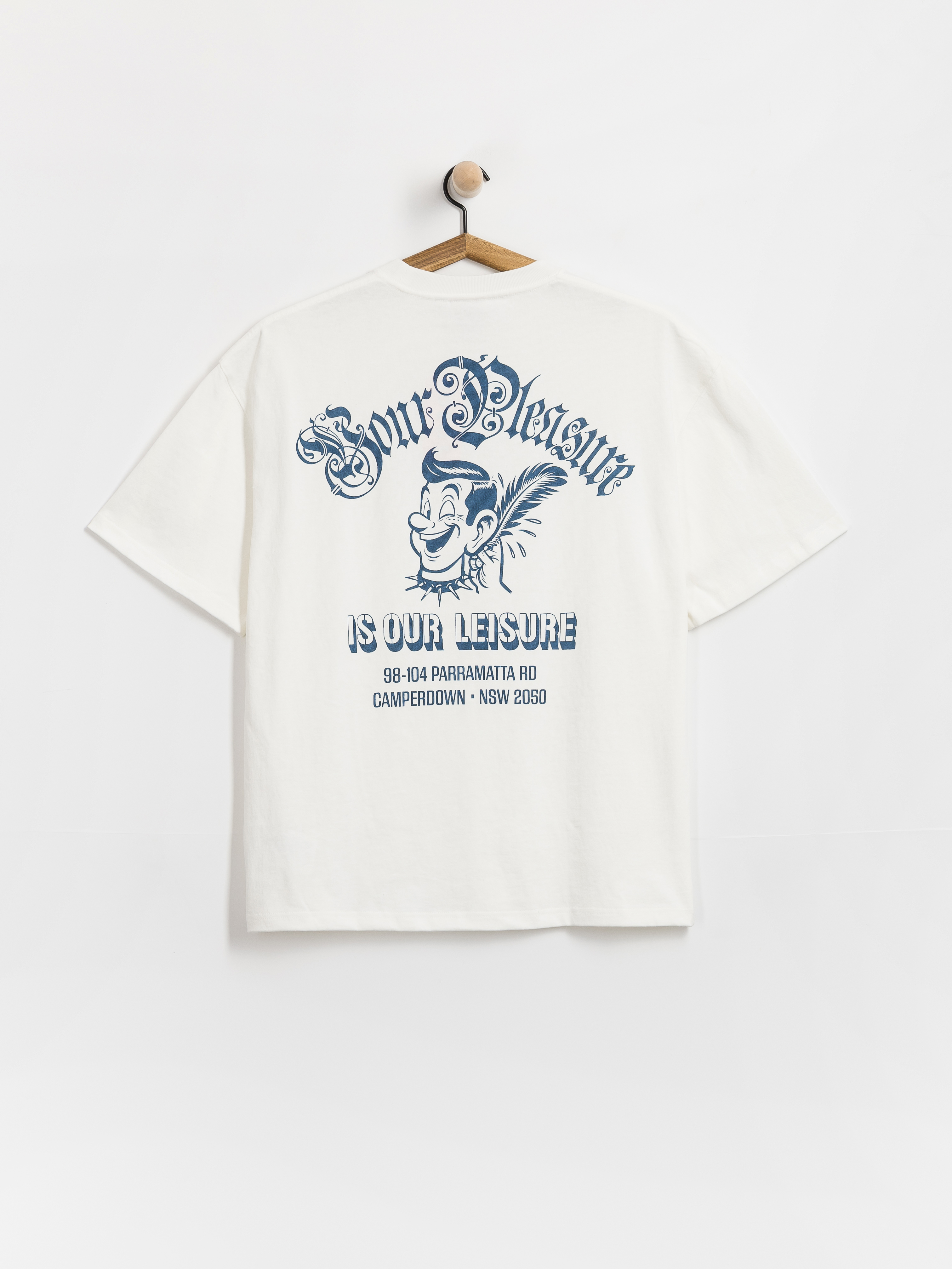 Póló Deus Ex Machina Ruff And Smooth (vintage white)