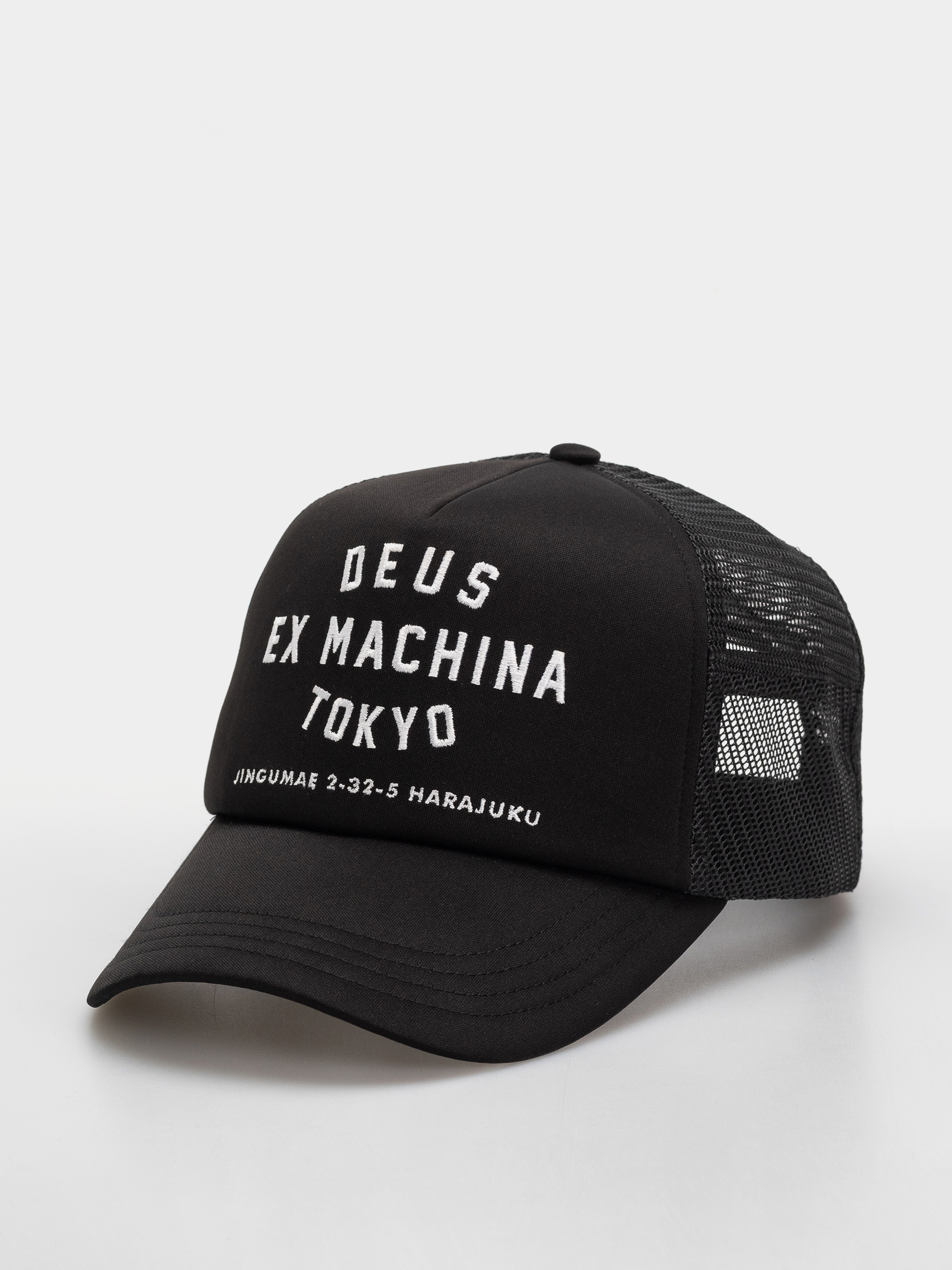Baseball sapka Deus Ex Machina Harajuku Address (black)