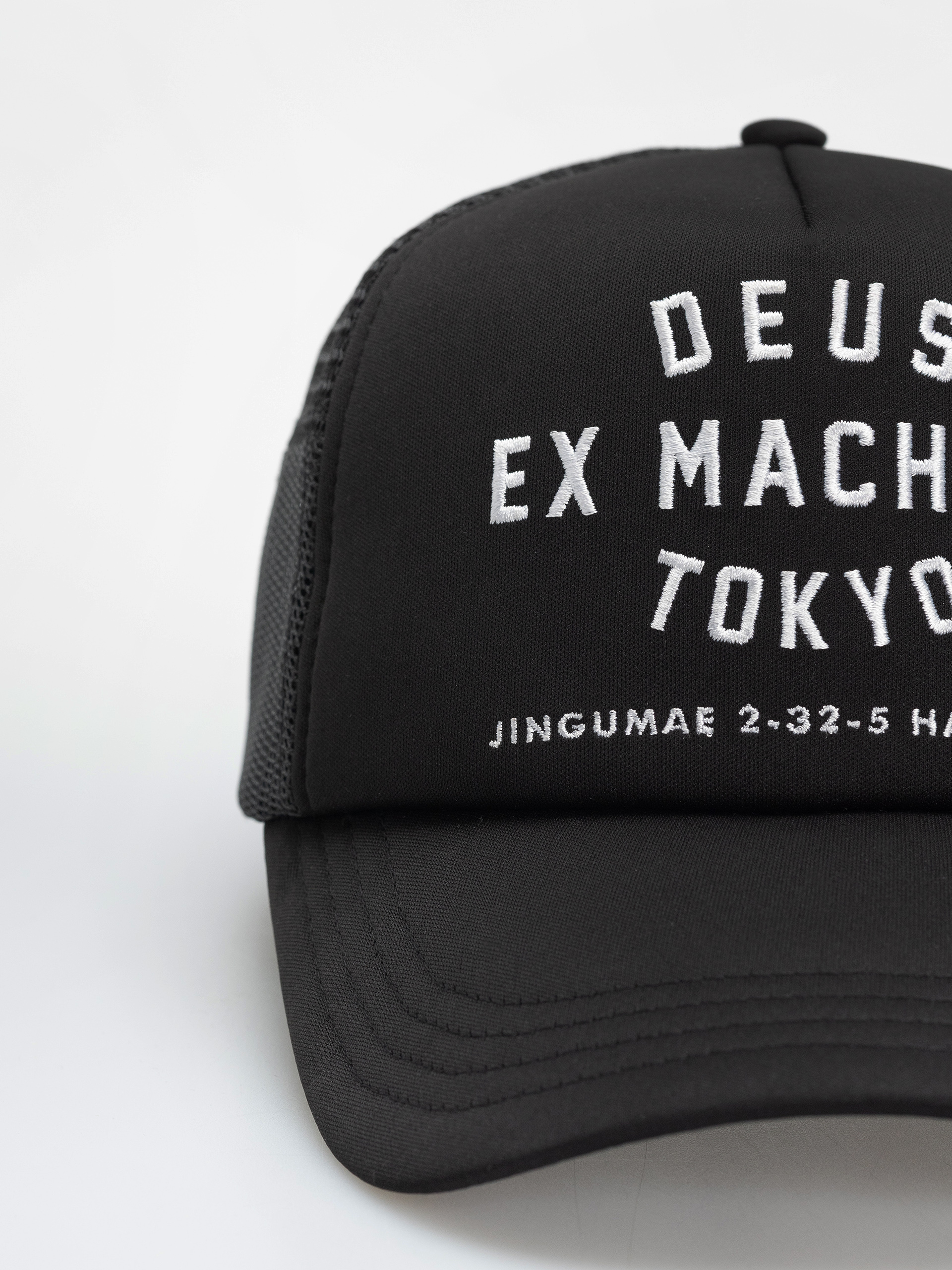 Baseball sapka Deus Ex Machina Harajuku Address (black)