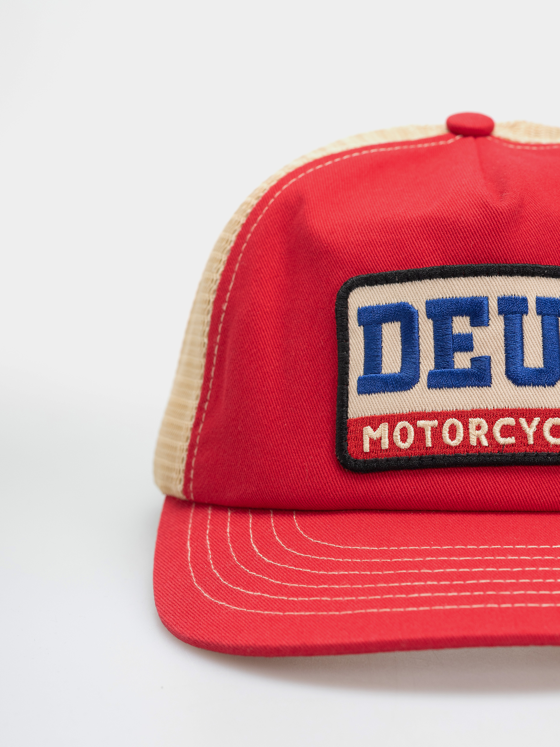 Baseball sapka Deus Ex Machina Malden (melon red)