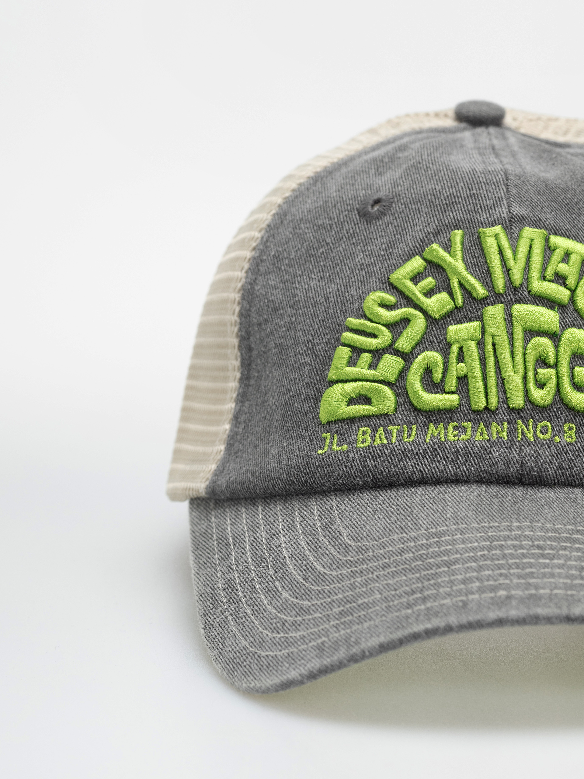 Baseball sapka Deus Ex Machina Canggu Address (anthracite)