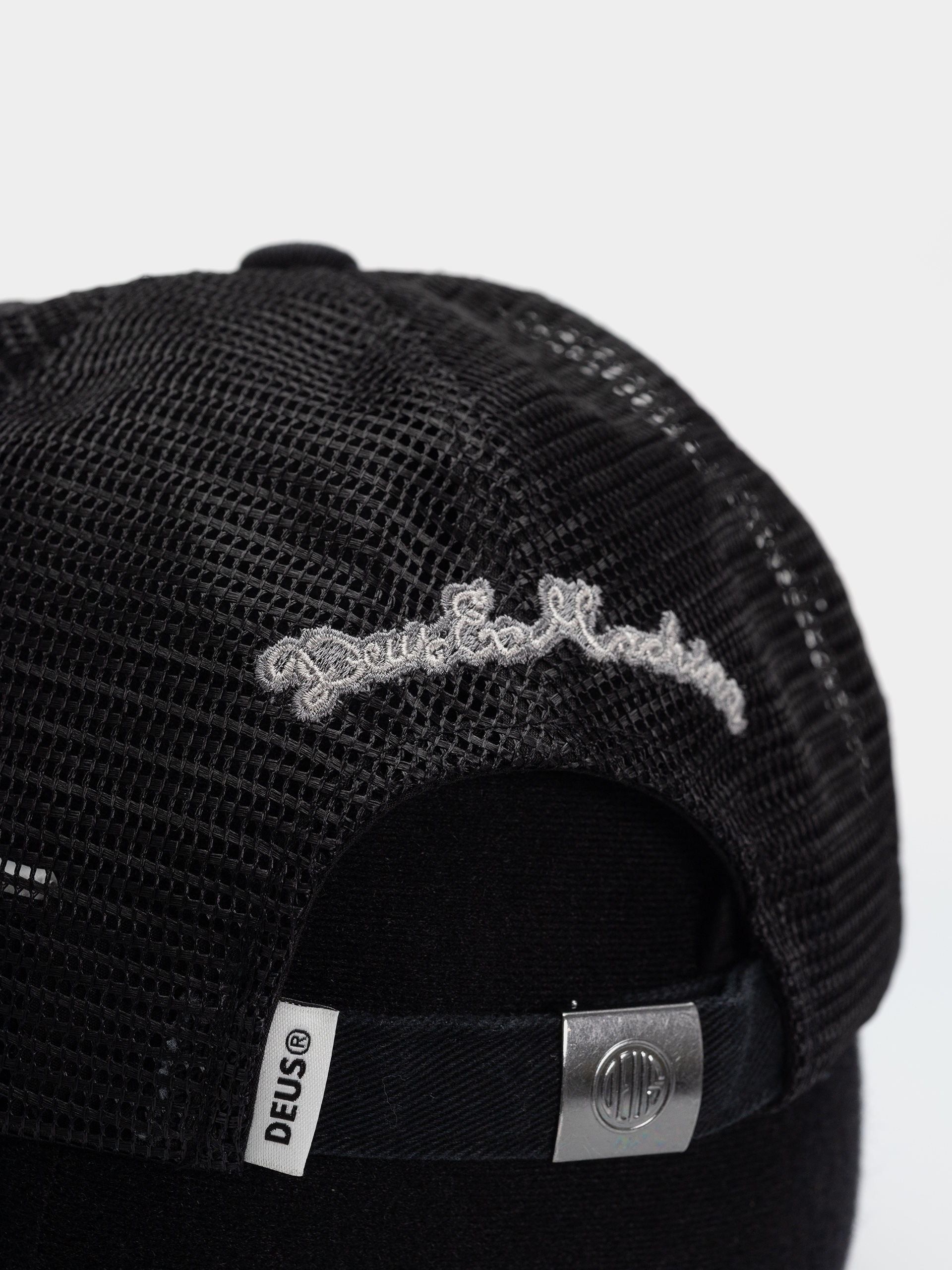 Baseball sapka Deus Ex Machina Seoul Script Address (black)