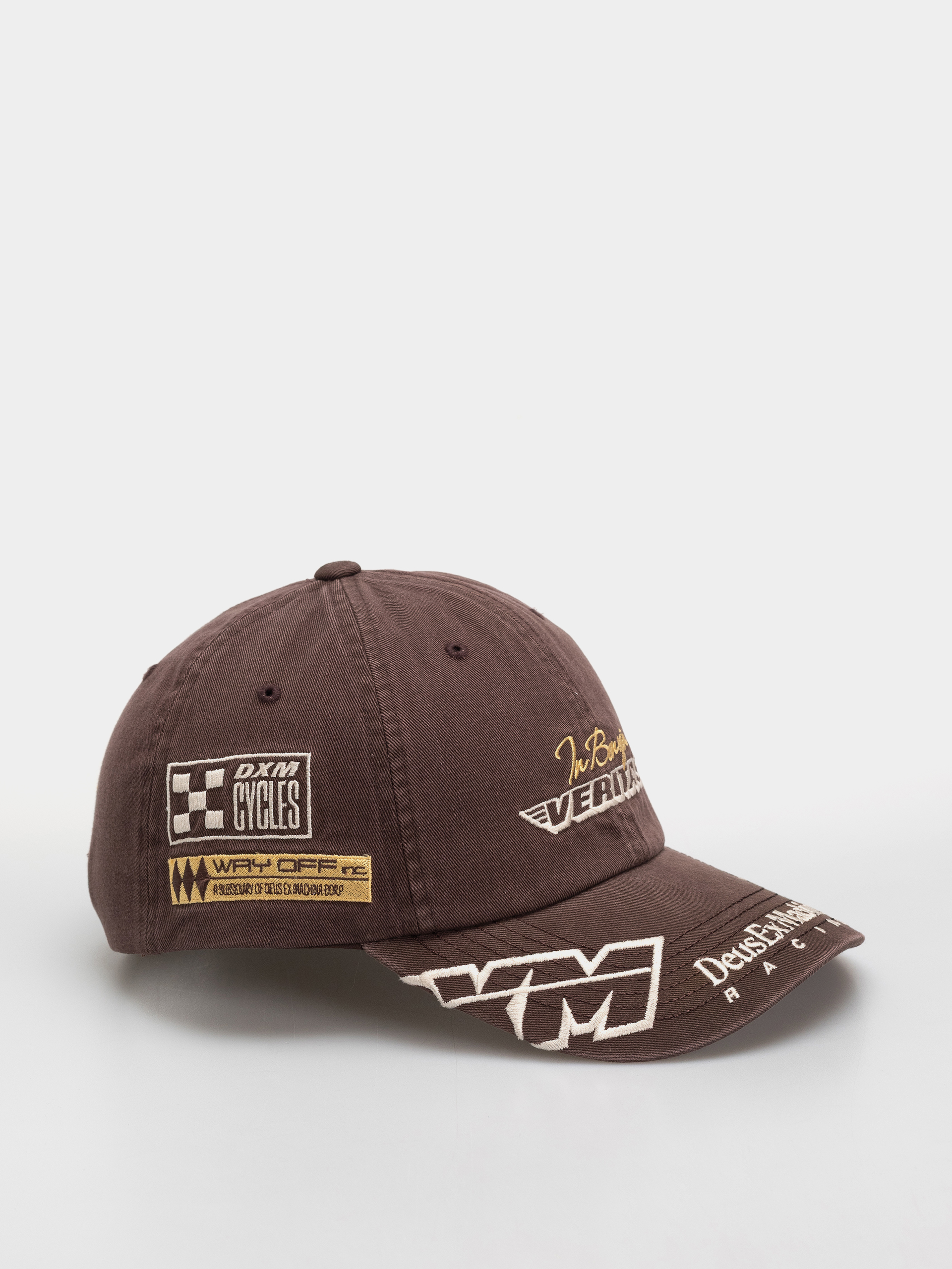Baseball sapka Deus Ex Machina Ace Moto (brown)