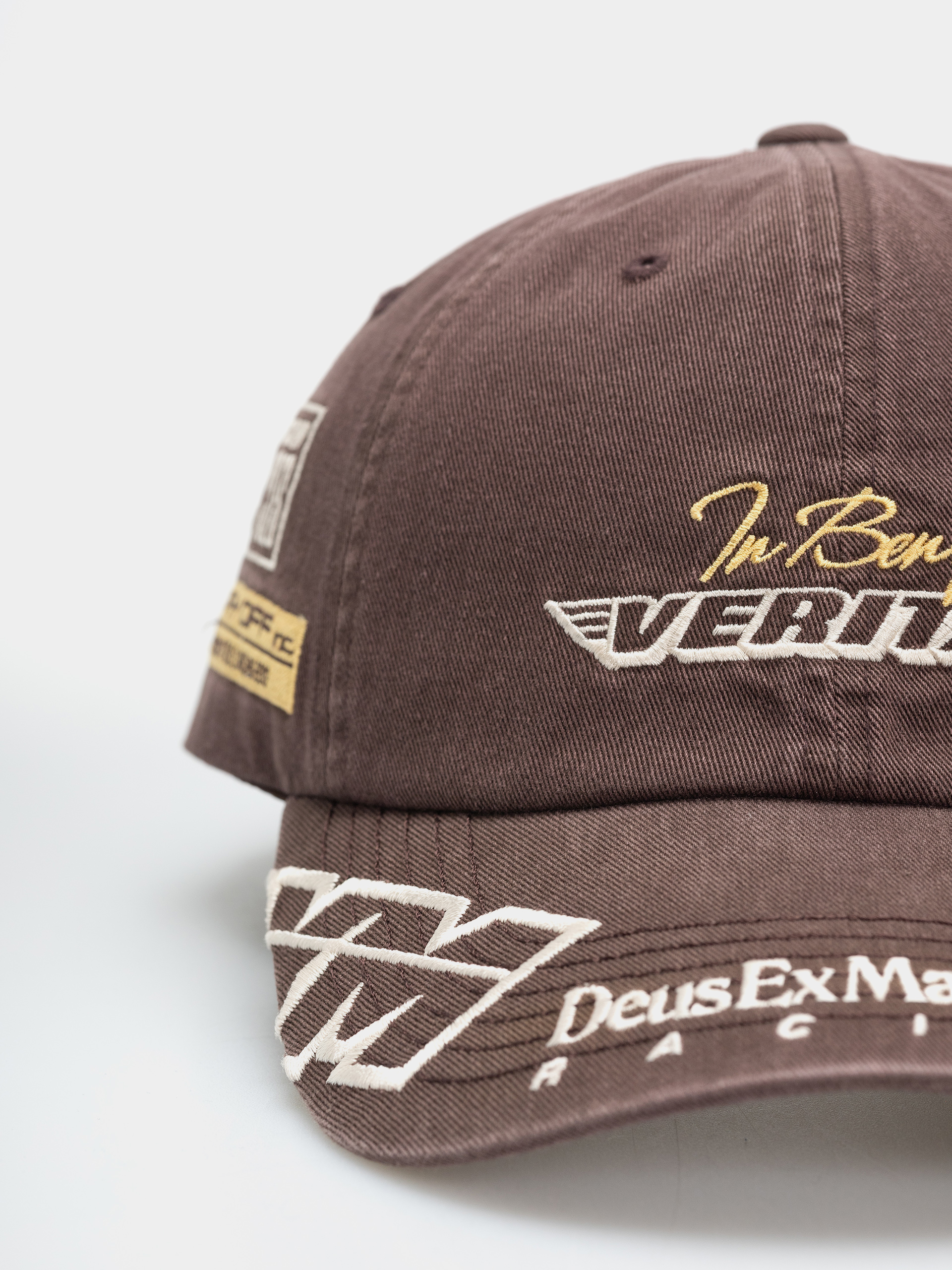 Baseball sapka Deus Ex Machina Ace Moto (brown)