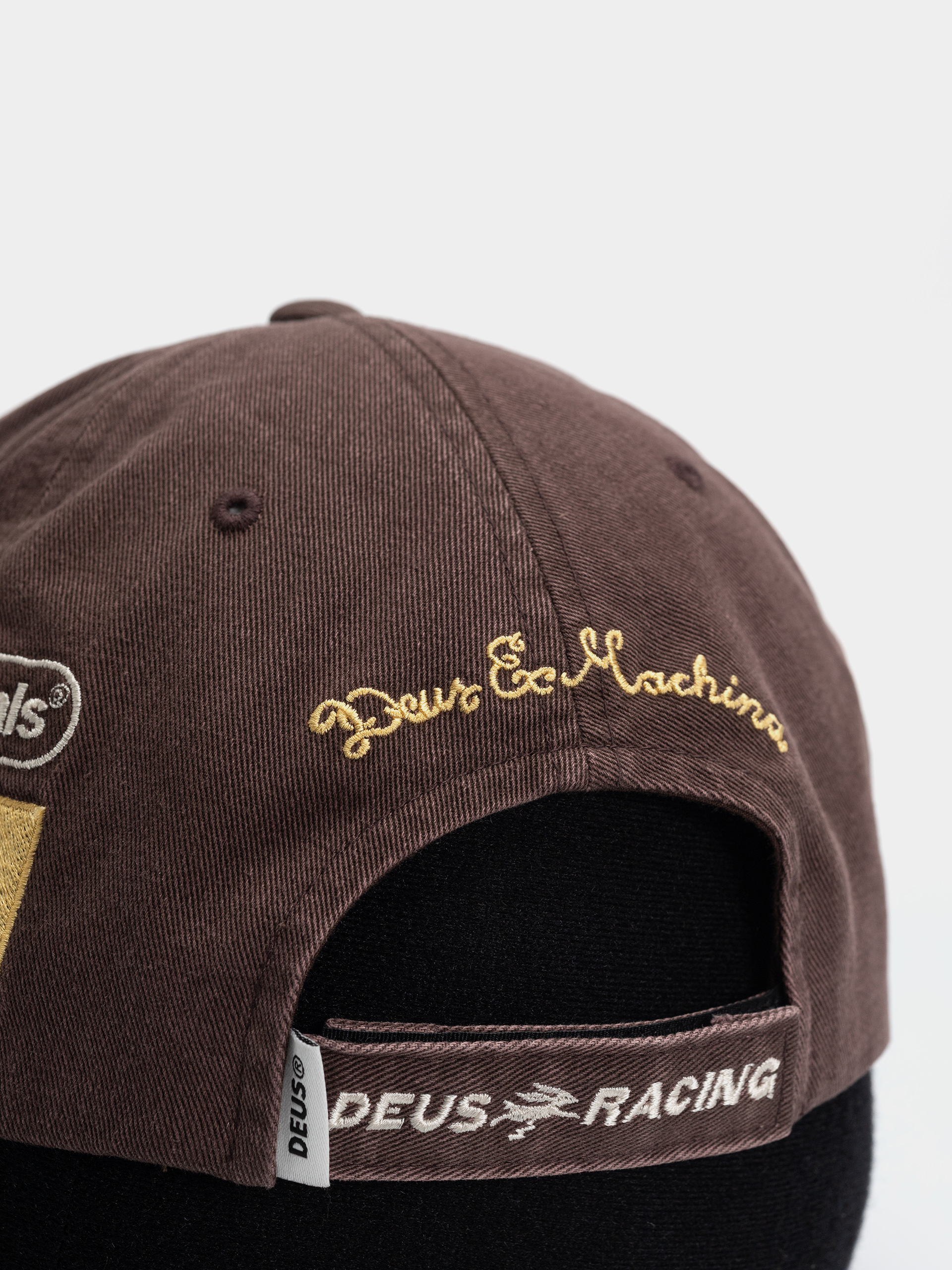 Baseball sapka Deus Ex Machina Ace Moto (brown)