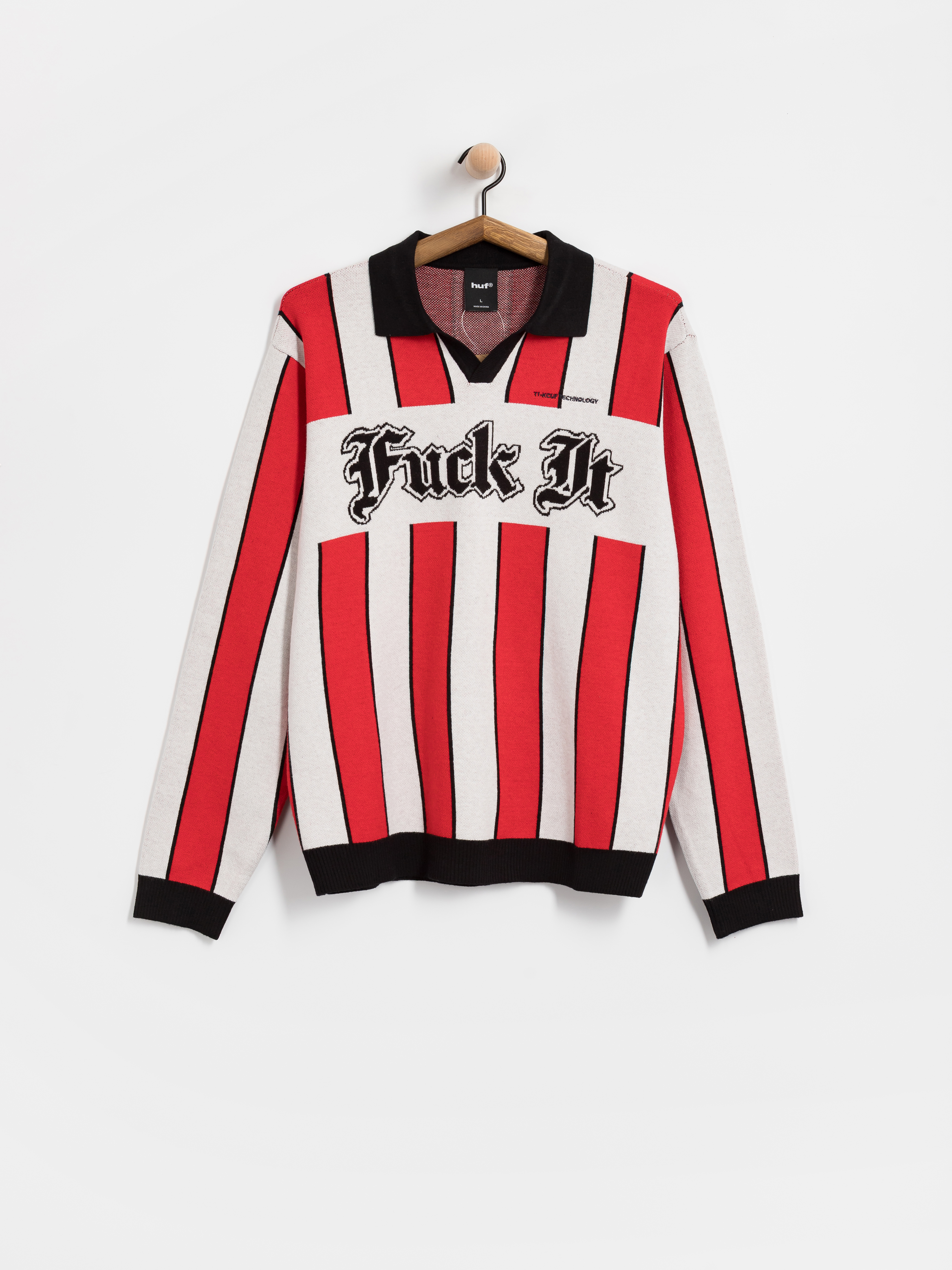 Pulóver HUF Midfield Jersey (red)