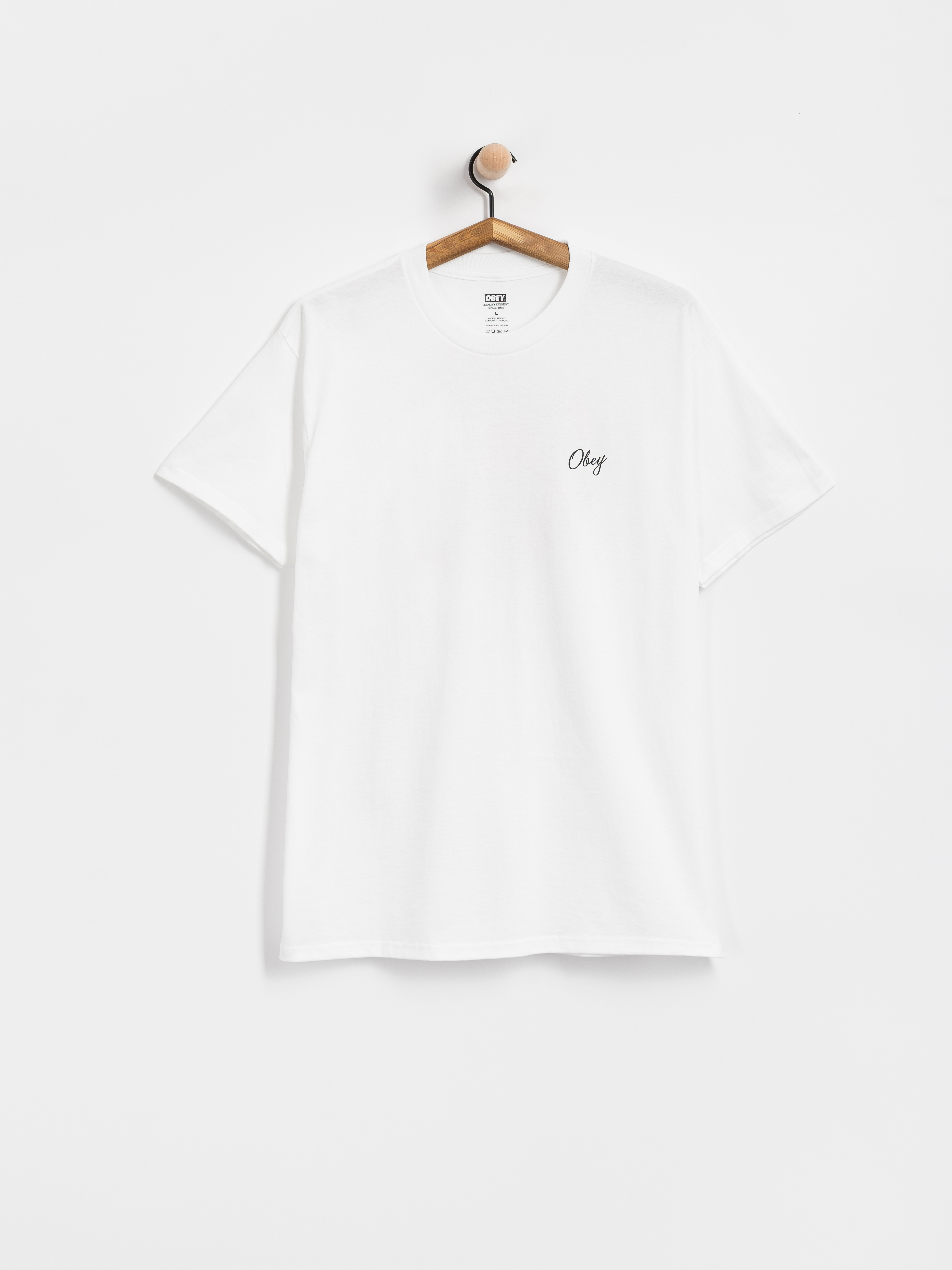 Póló OBEY Paper Rose (white)